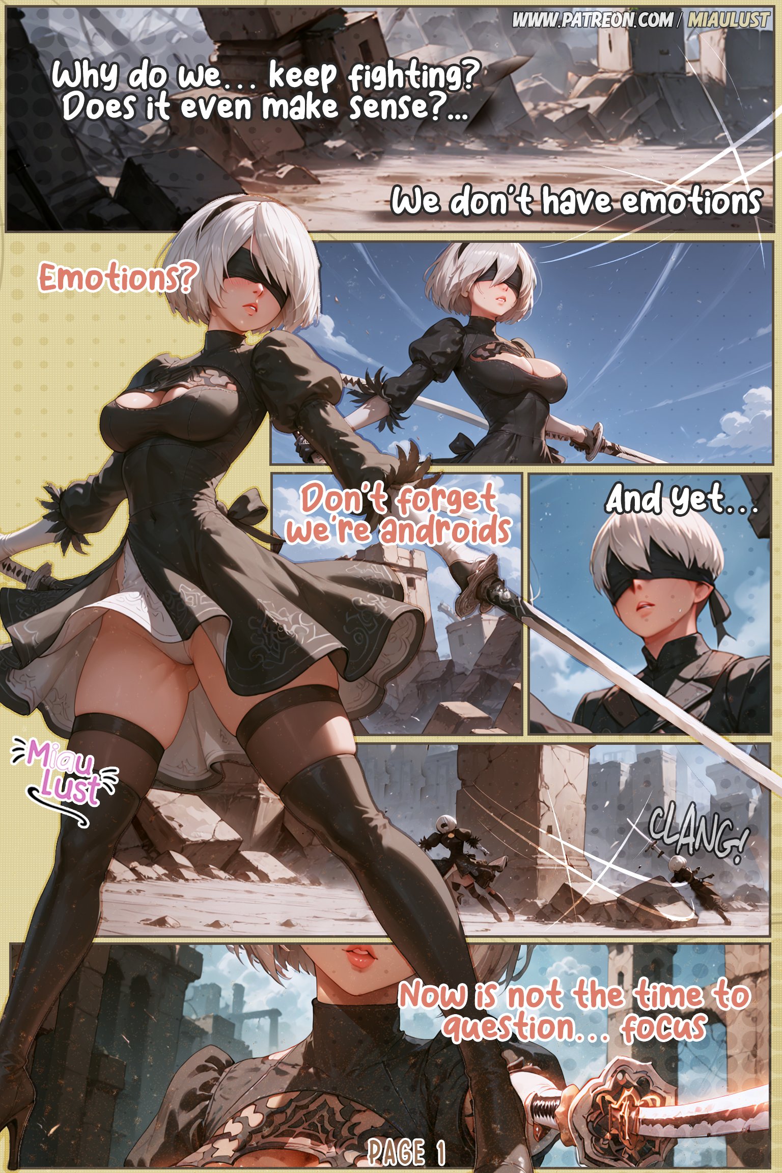 [MiauLust] Nier Sexmata (2B PARODY NIER AUTOMATA) 3