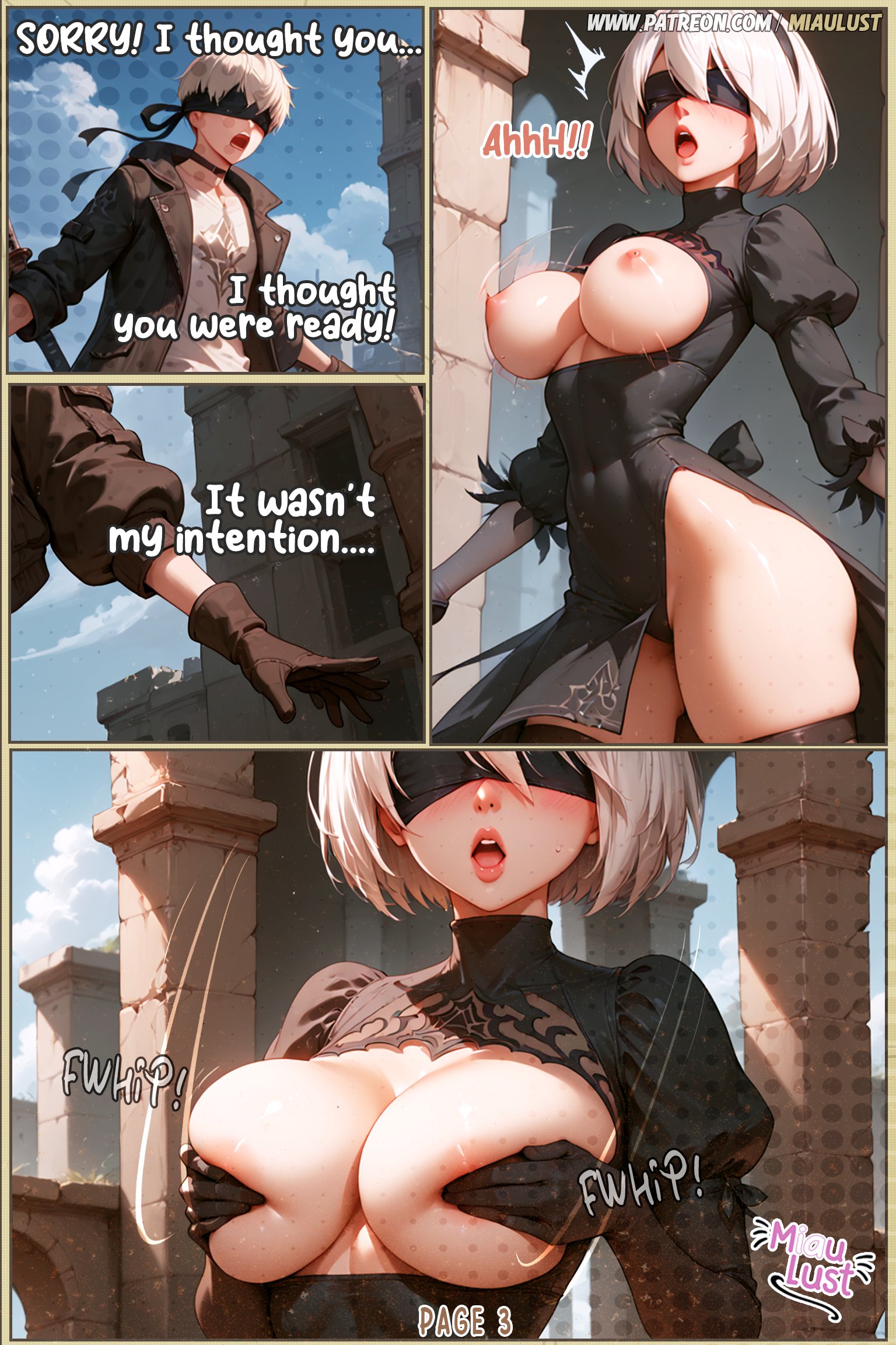 [MiauLust] Nier Sexmata (2B PARODY NIER AUTOMATA) 5