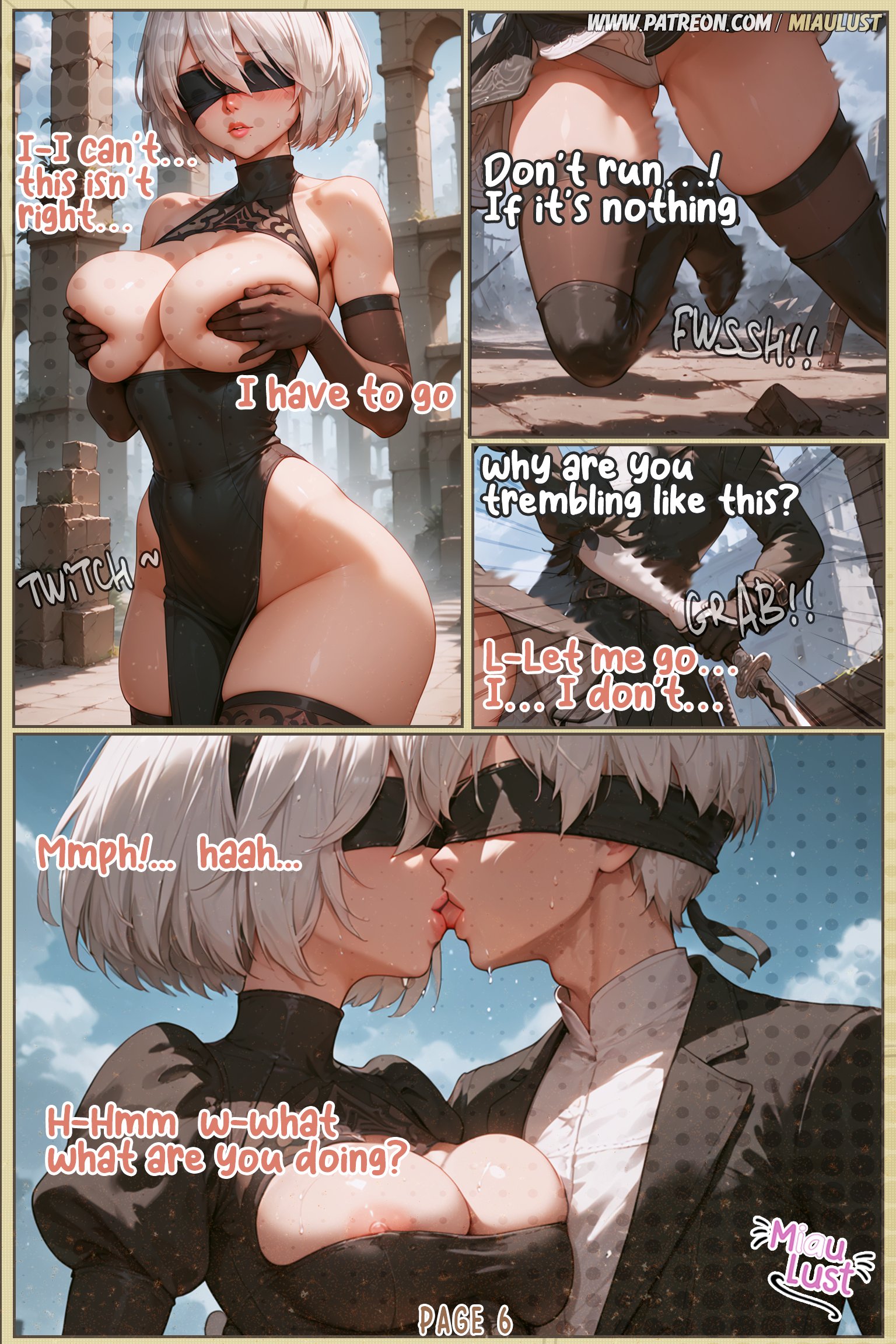[MiauLust] Nier Sexmata (2B PARODY NIER AUTOMATA) 9