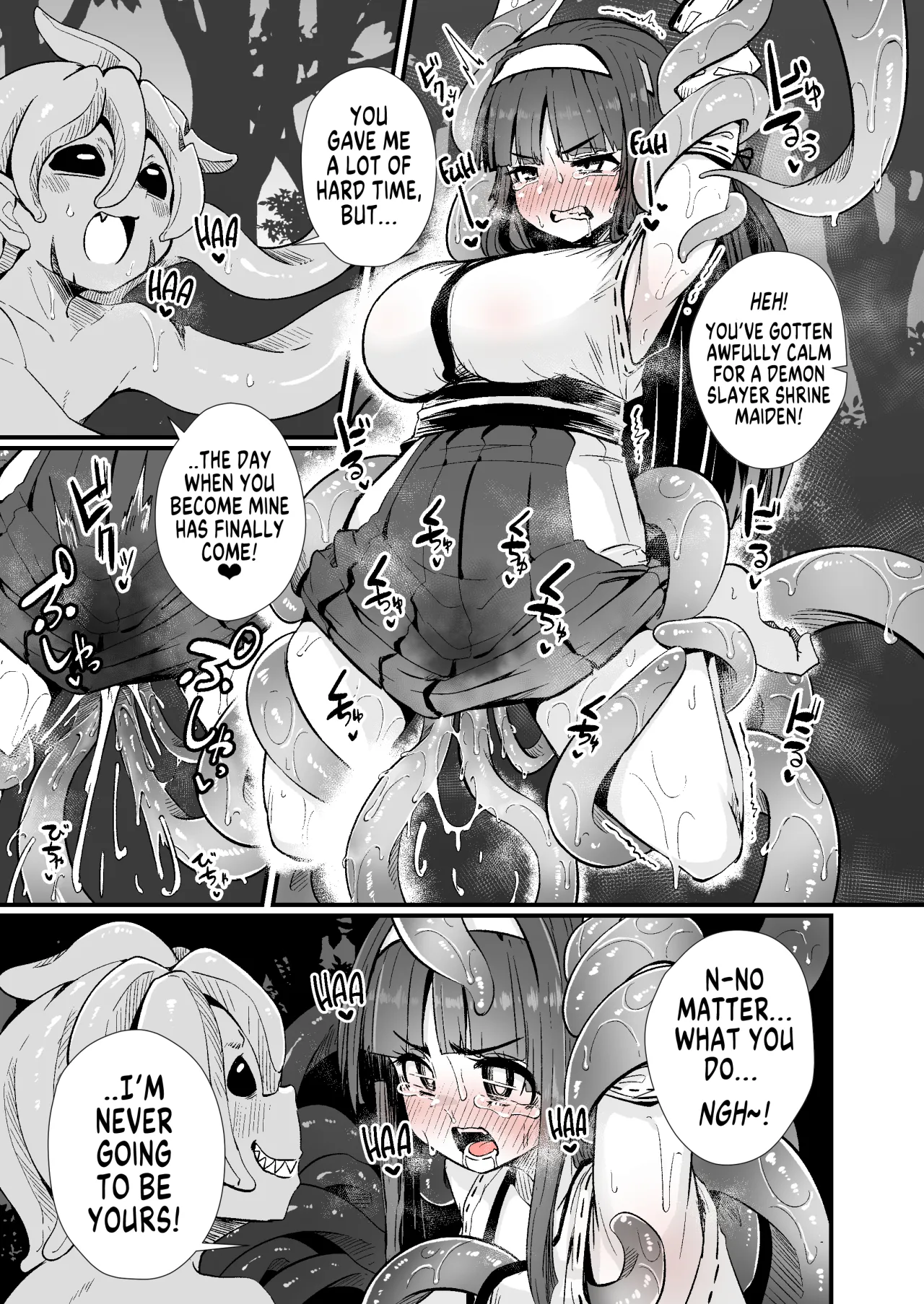 Miko to Shokushu Youma 1+2 2