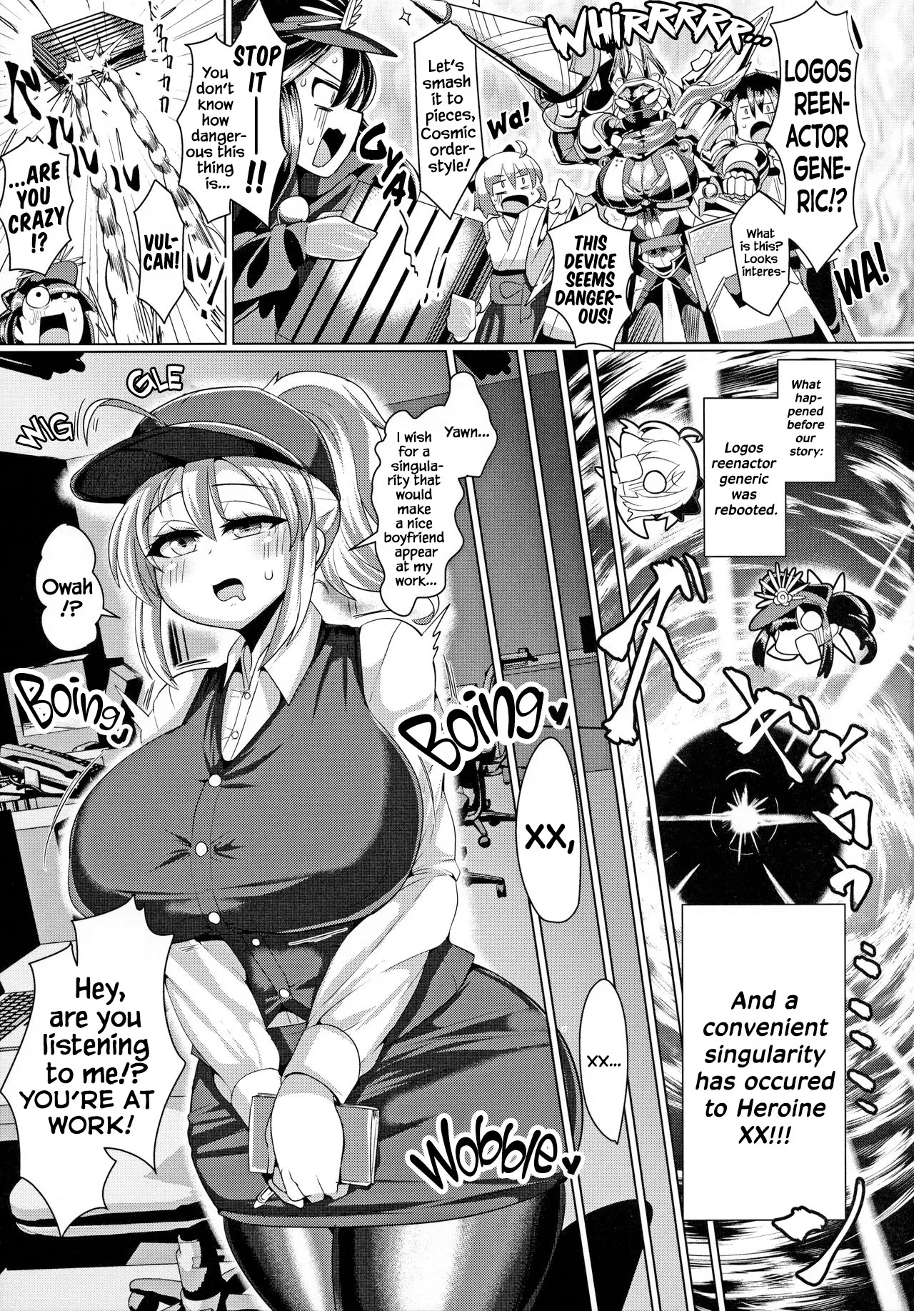 Mitchaku!! Chaldea Cosplay Sex 24-ji!!! ~Toshiue Ginga OL Amaero Dousei hen~ 4