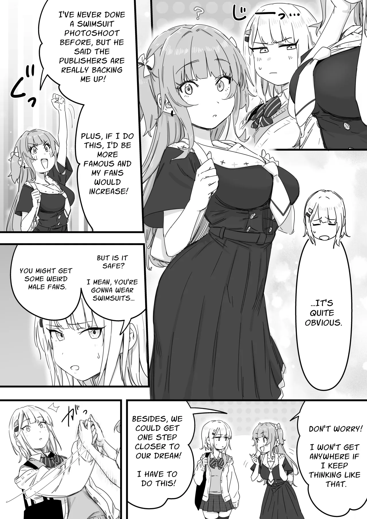 Mizugi Idol no Nama Oppai wo Minna no Mae de Sarashitai 24