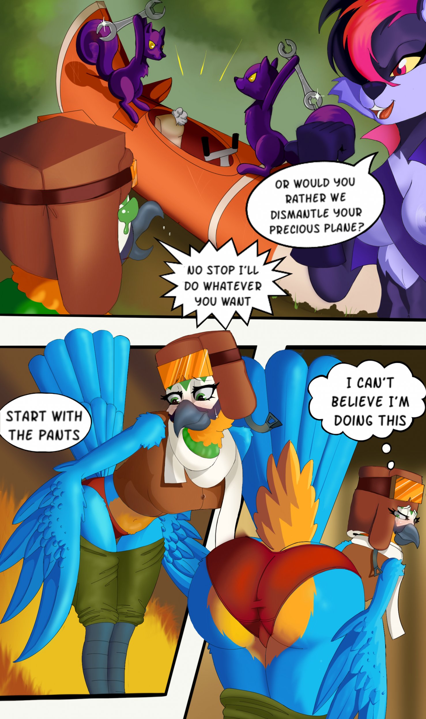 Mollie Macaw the horniest pilot you ever saw 4
