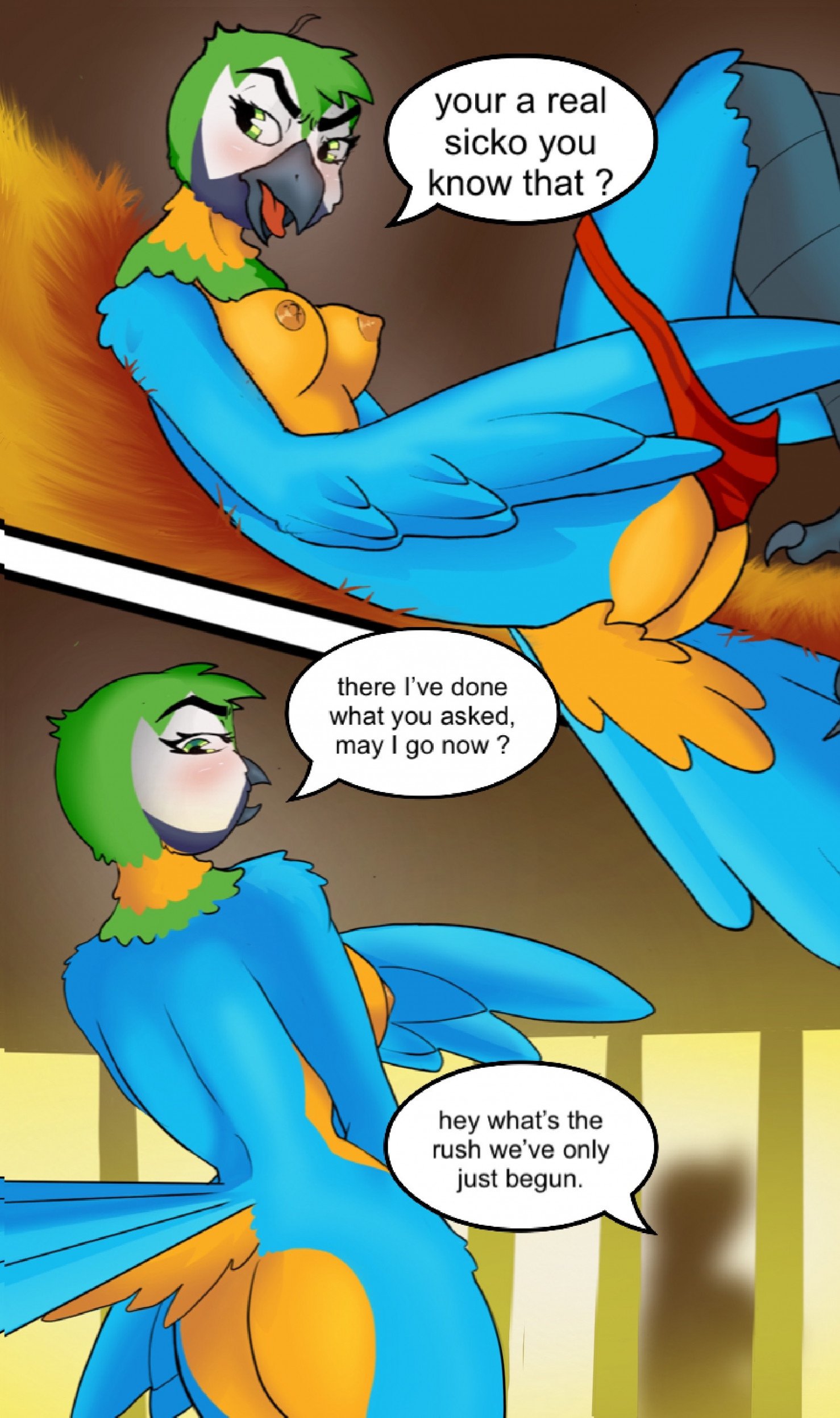 Mollie Macaw the horniest pilot you ever saw 6