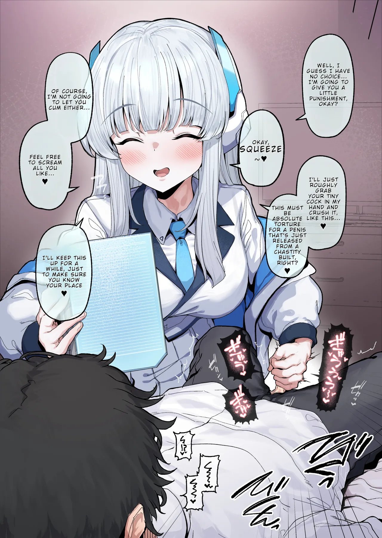[Momonosuke (Momokan)] Yuuka Hayase – POV Style Footage While Ushio Controls His Ejaculation With a Handjob 7