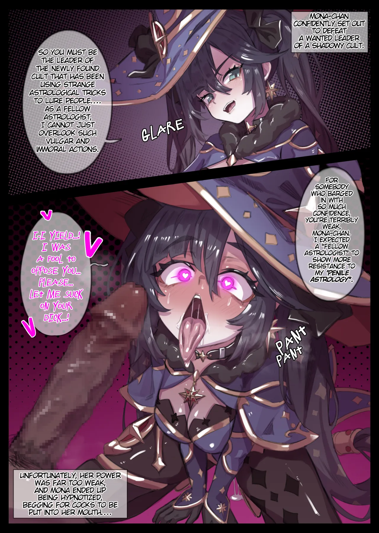 Mona-chan, the hypnotist cult meat toilet 1
