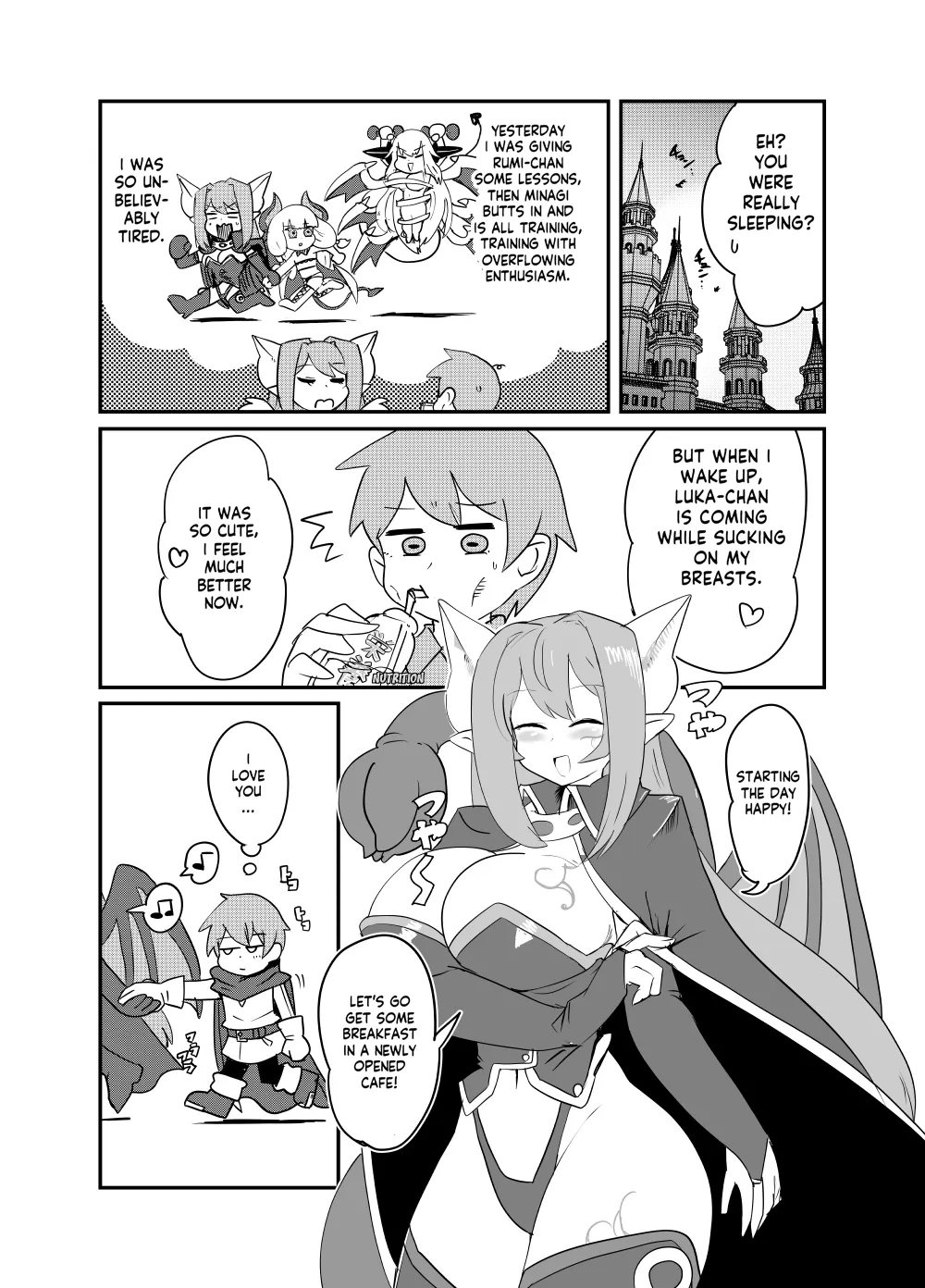 Monster Girl Quest! 4-Koma & Erotic Manga Theater: Spoiler Edition 2 21