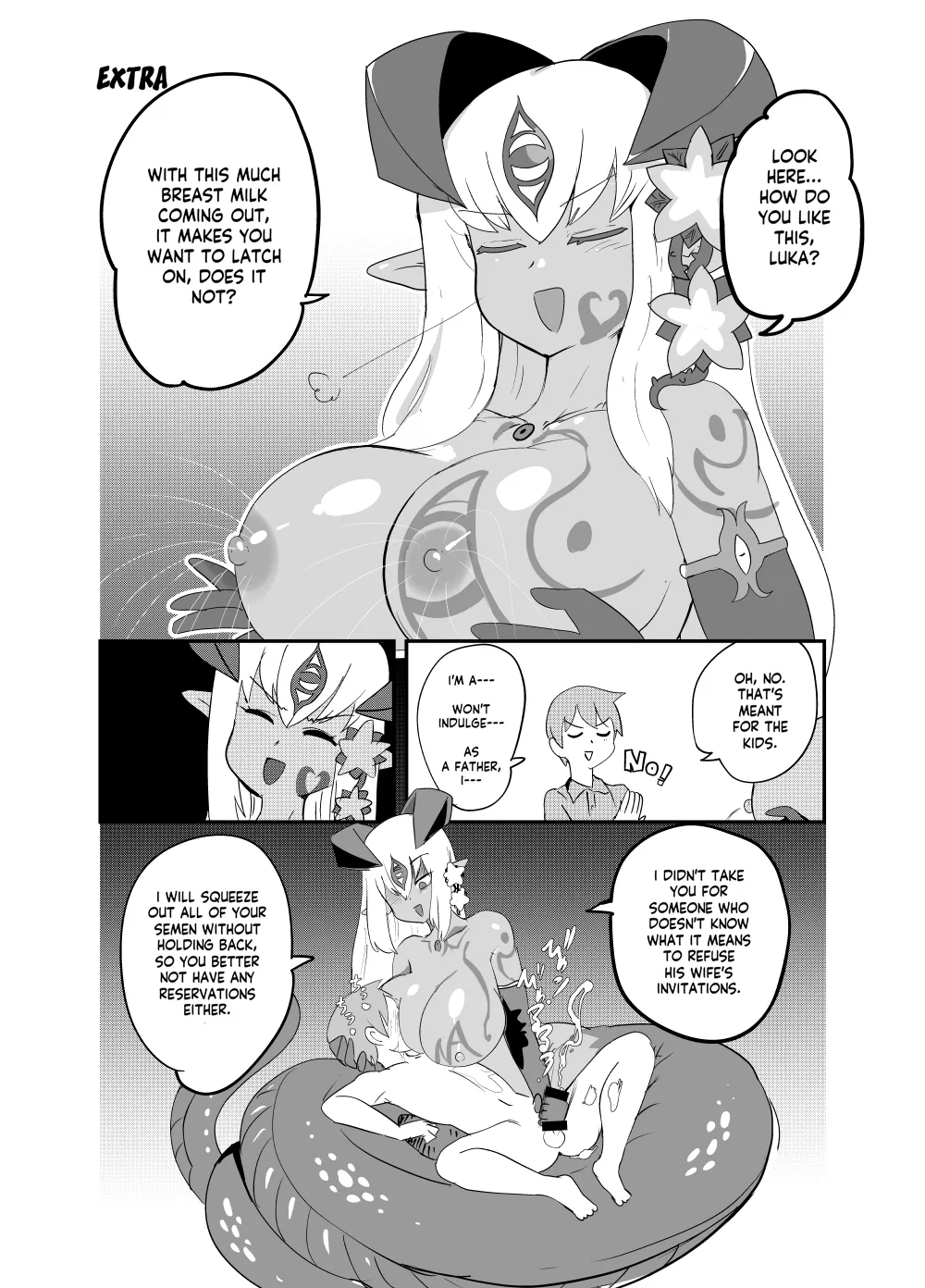 Monster Girl Quest! 4-Koma & Erotic Manga Theater: Spoiler Edition 2 33