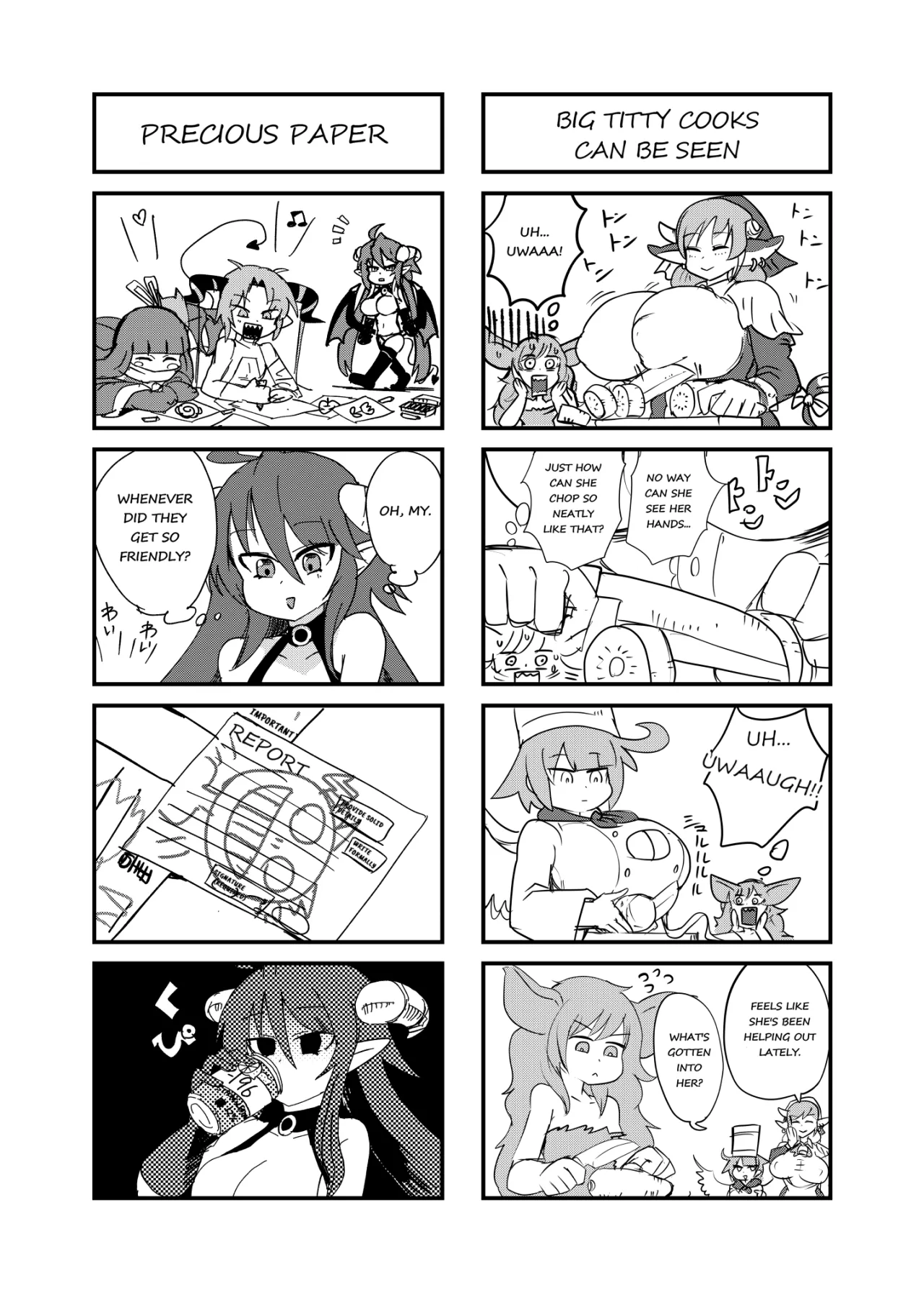 Monster Girl Quest! 4-Koma & Erotic Manga Theater: Spoiler Edition 17