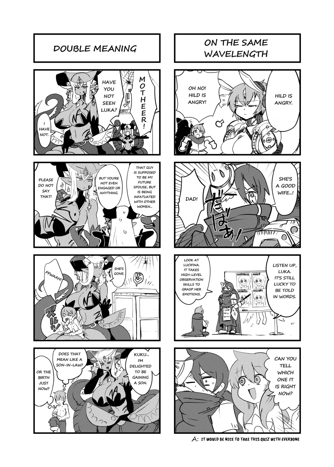 Monster Girl Quest! 4-Koma & Erotic Manga Theater: Spoiler Edition 18