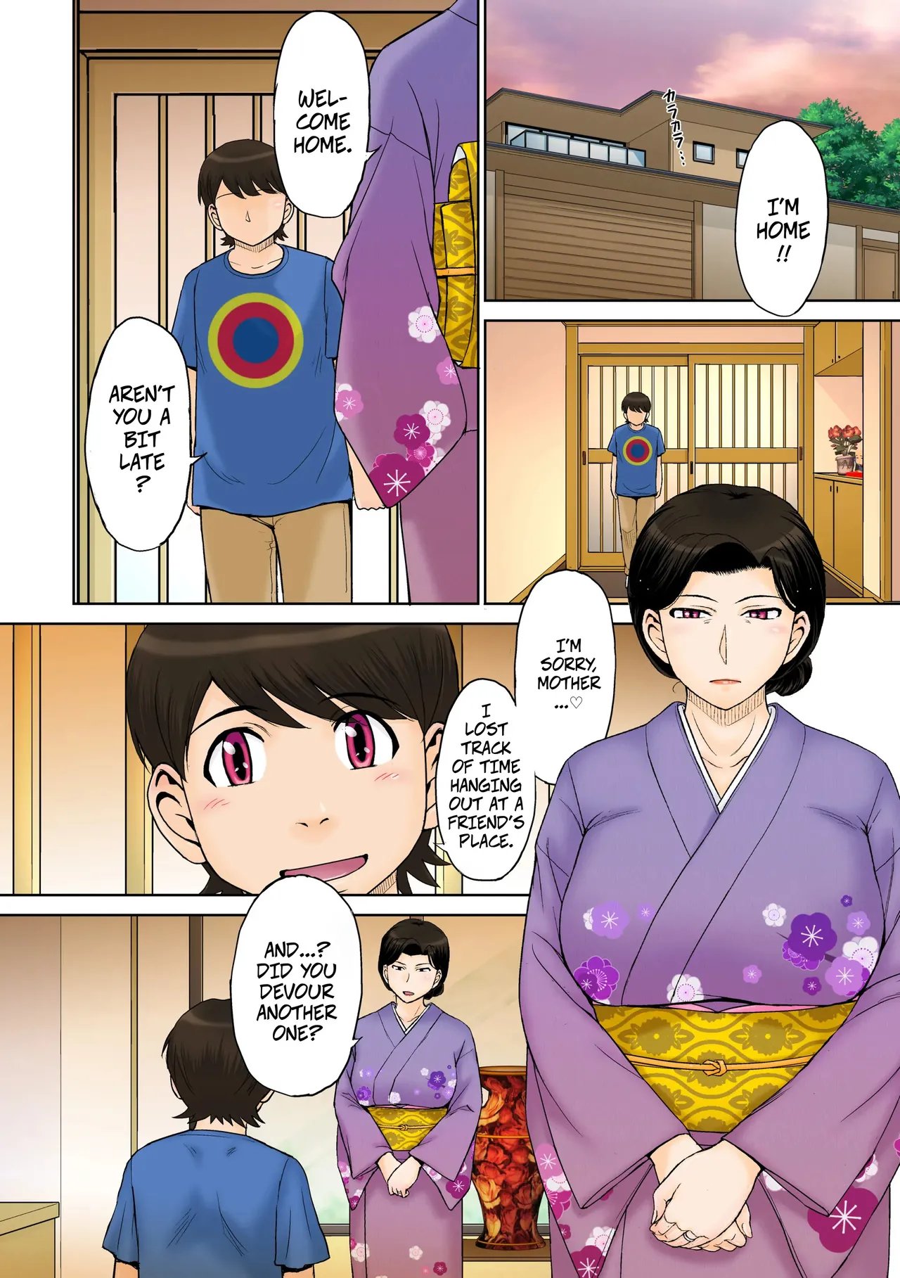 [MOON RULER (Tsukino Jyogi)] Toaru Jukujo Zuki Danshi no Love Hame Koukanroku File 02 | A Certian MILF Loving Man's Love Affair File 02 3