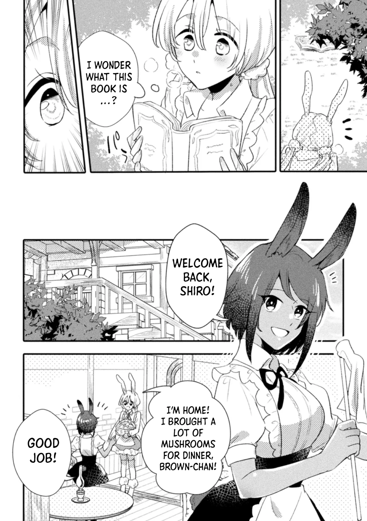 Mori no usagi to fushigina hon 2