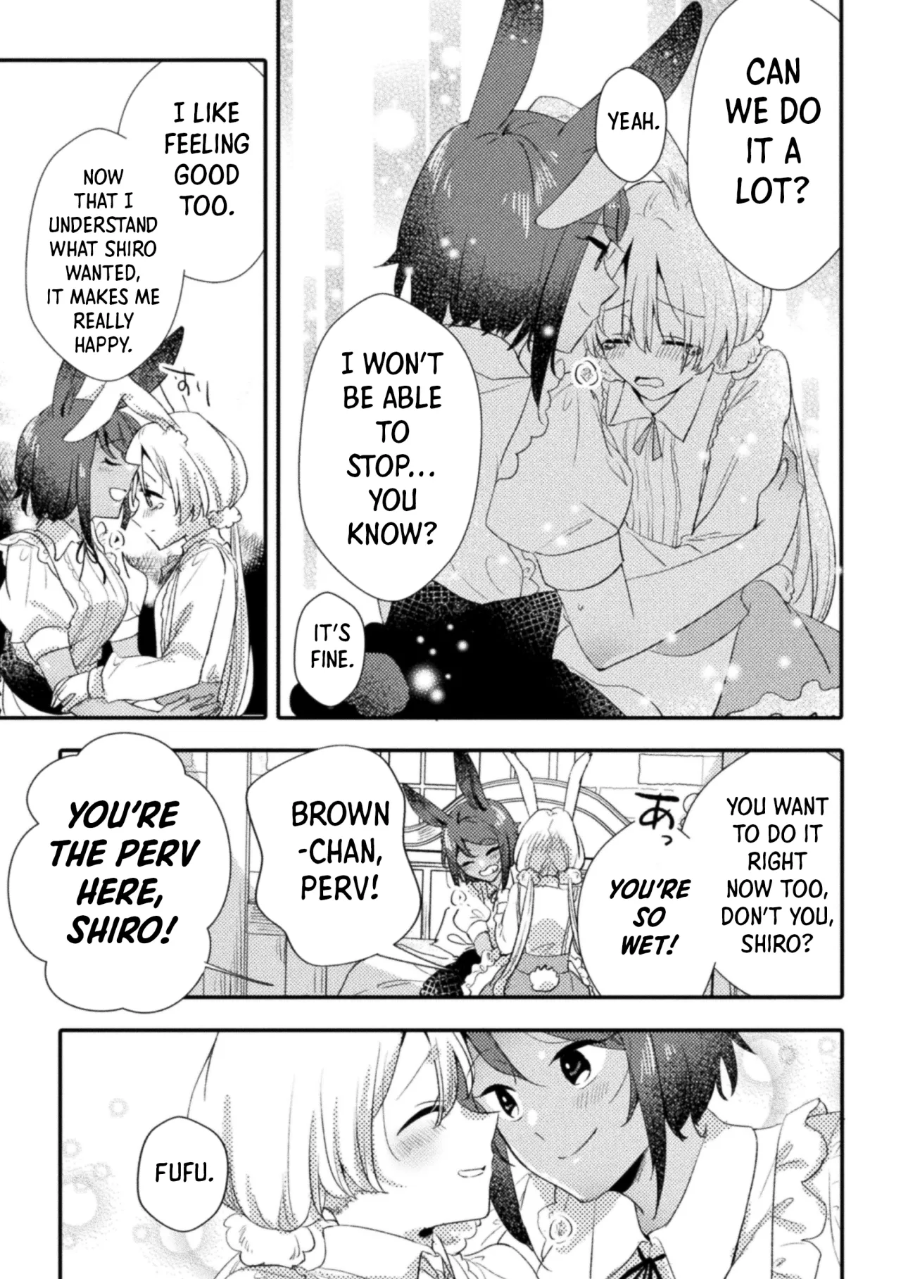 Mori no usagi to fushigina hon 19
