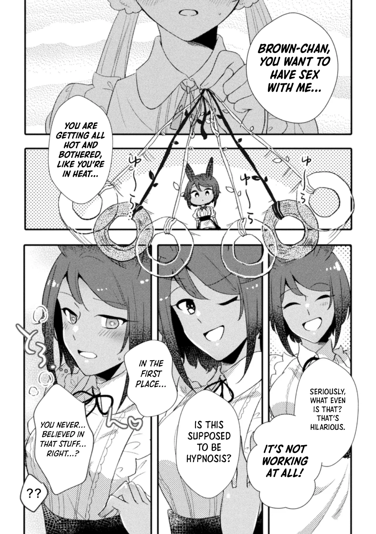 Mori no usagi to fushigina hon 4