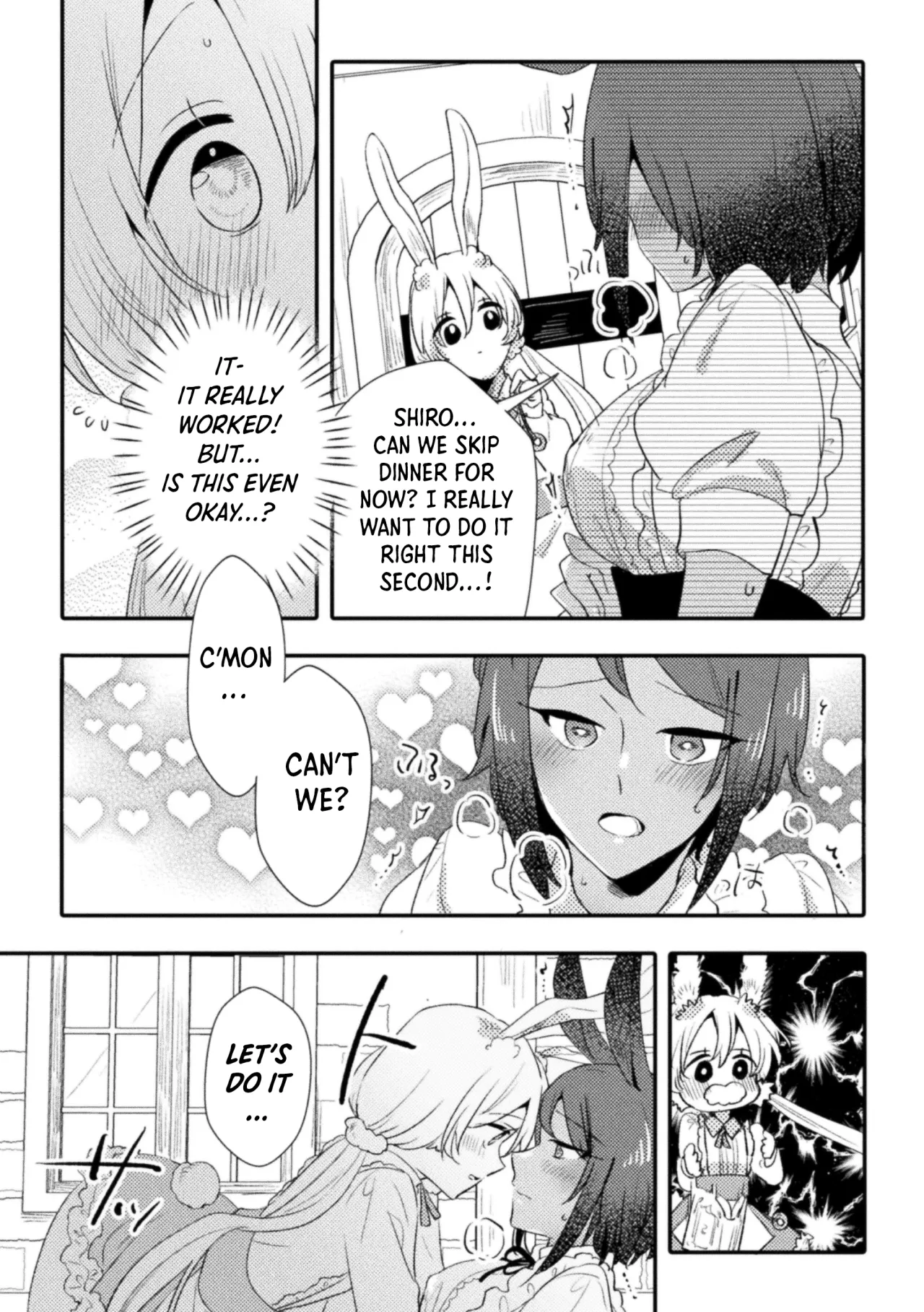 Mori no usagi to fushigina hon 5