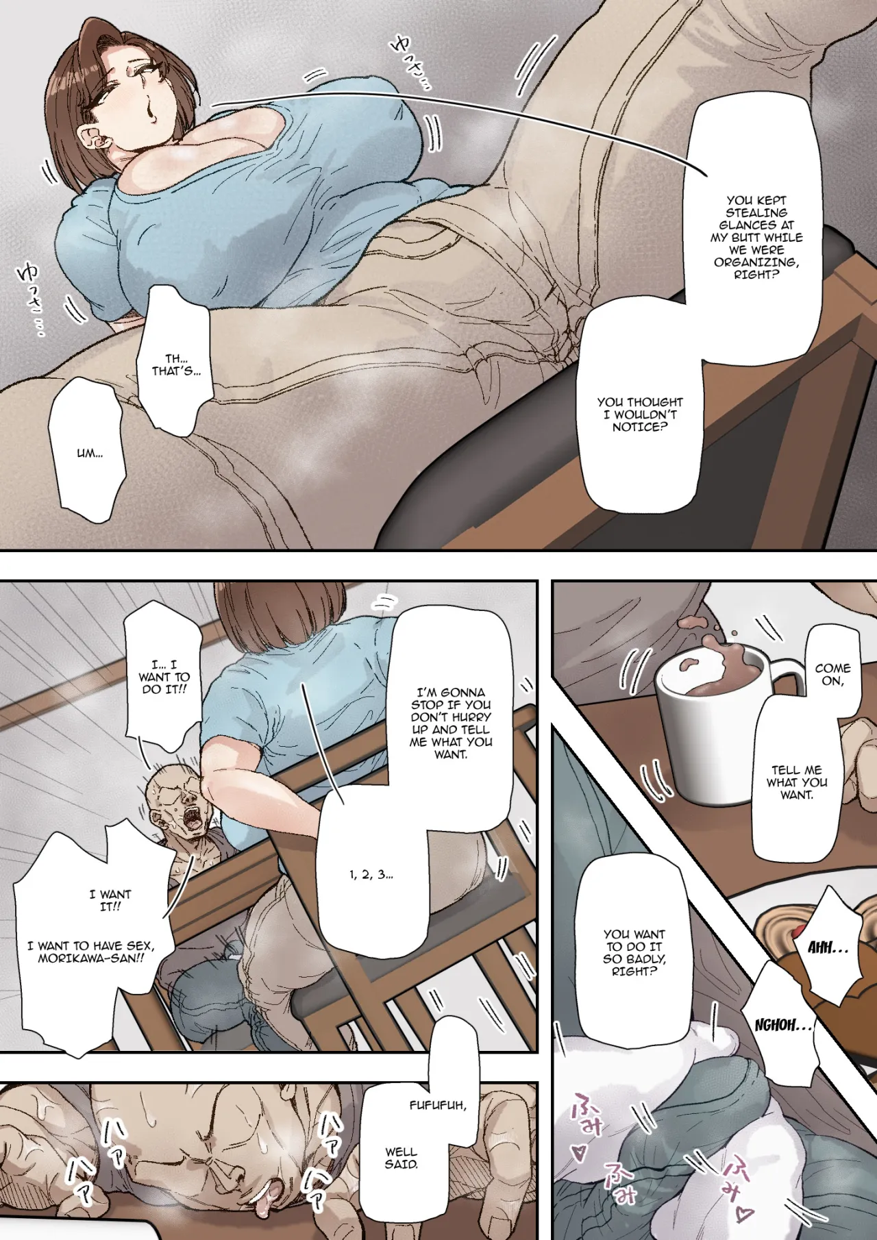 Morikawa Minako (42) Beit-saki no Deka Chin-kun ni Assari Kan Ochi 7