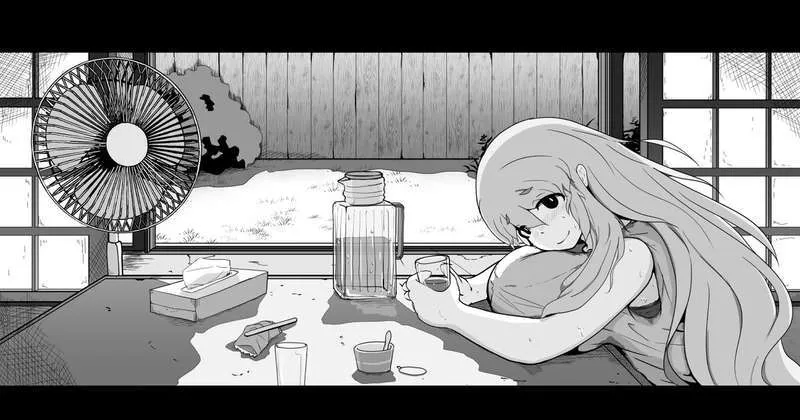 Mother and Son in the Summer 1