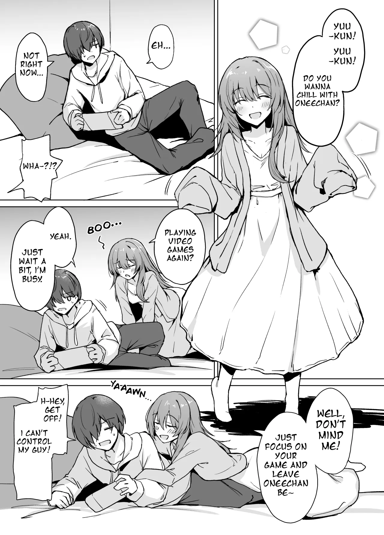 Moumoku Uza-Garami Onee-chan to Chotto Ecchi na Wacha-Wacha Nakayoshi Hon. 2
