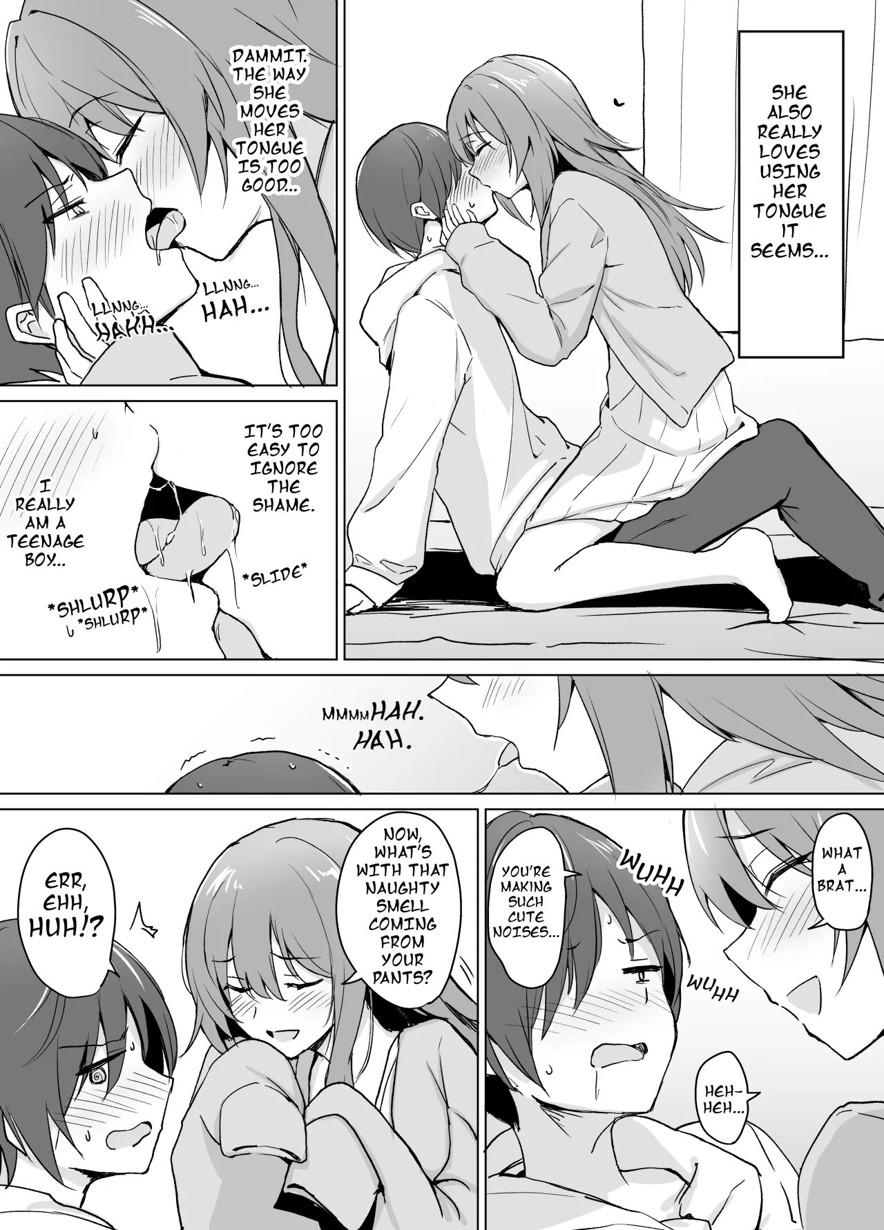 Moumoku Uza-Garami Onee-chan to Chotto Ecchi na Wacha-Wacha Nakayoshi Hon. 4