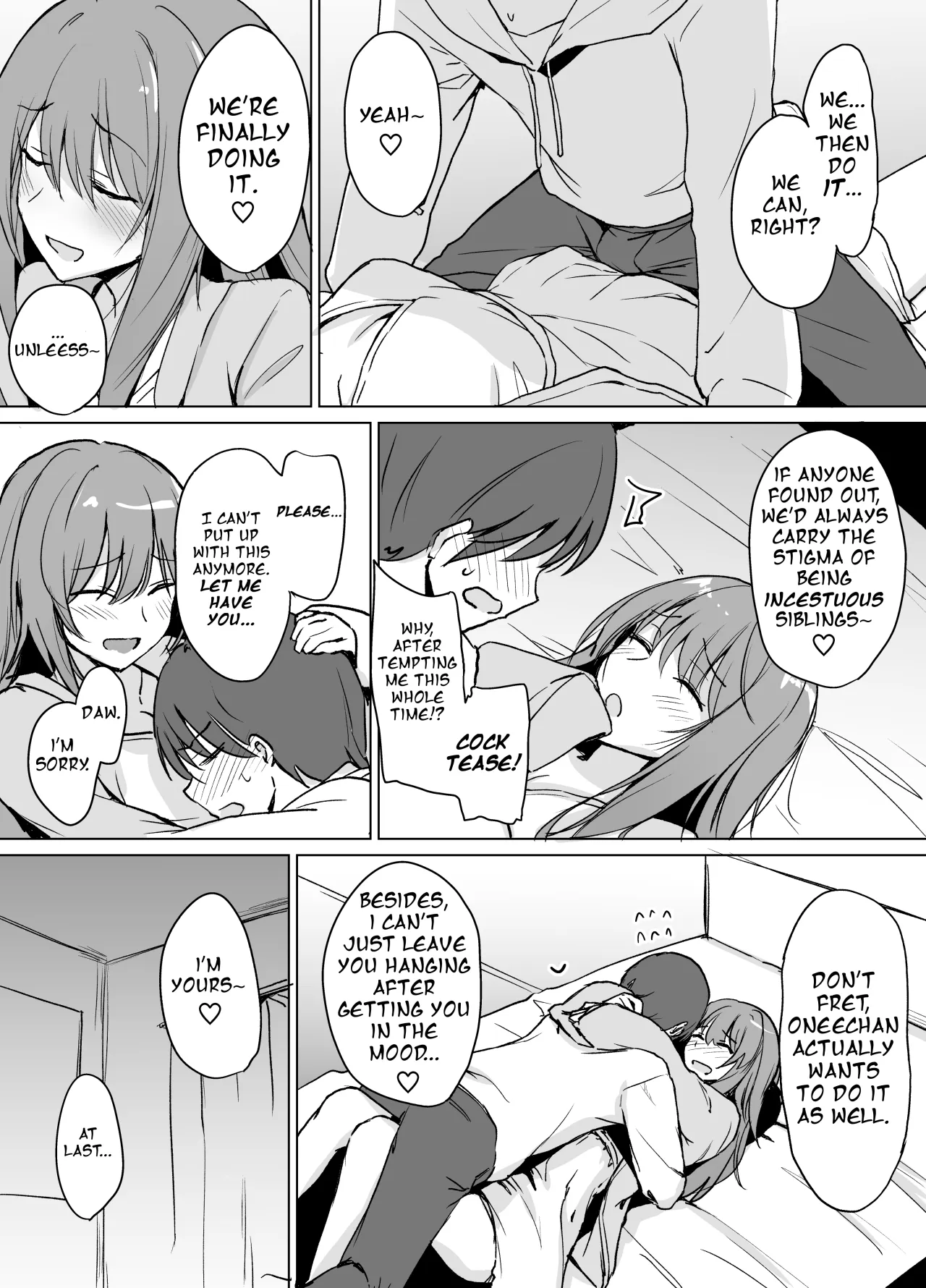Moumoku Uza-Garami Onee-chan to Chotto Ecchi na Wacha-Wacha Nakayoshi Hon. 9
