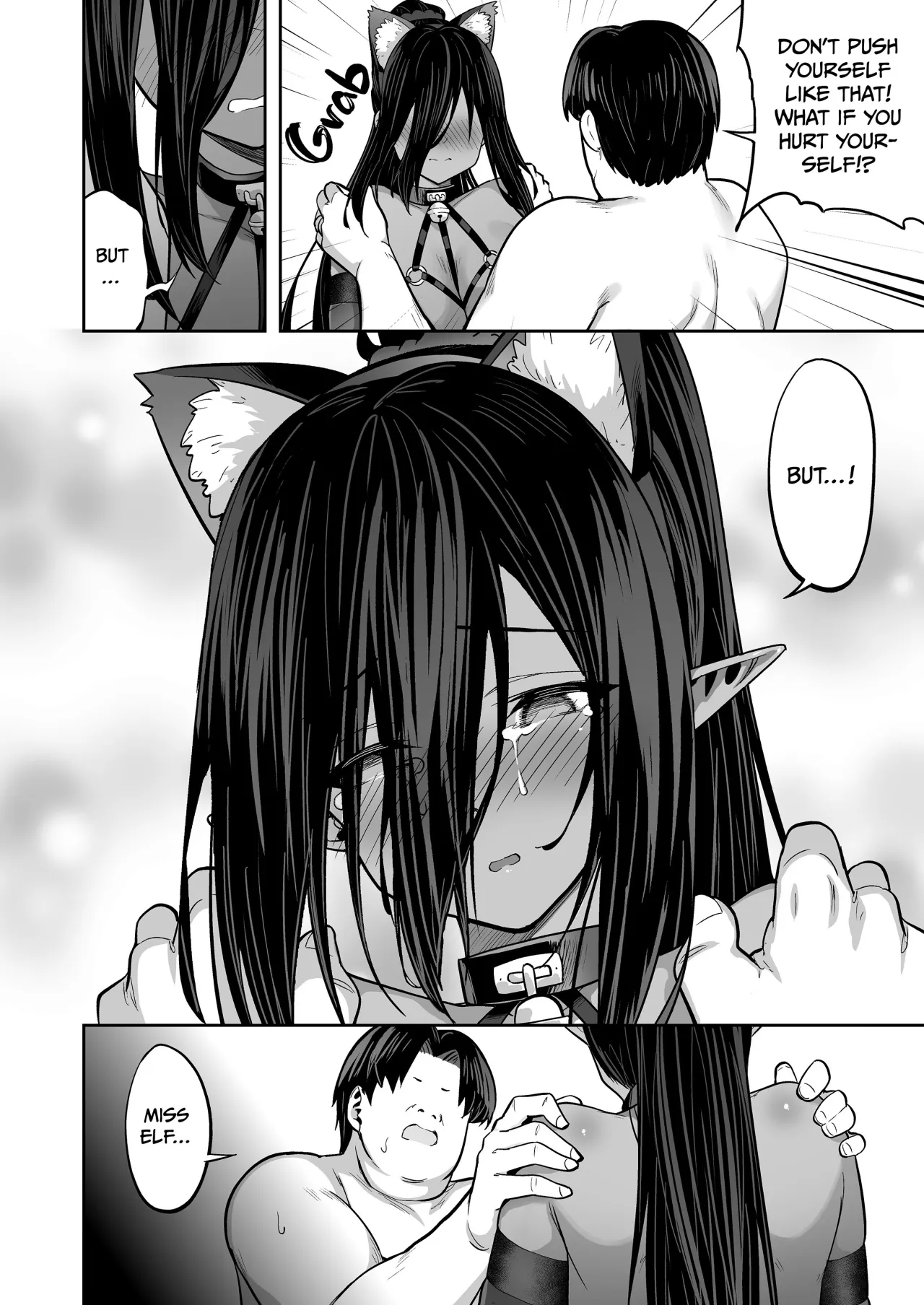 Mugon Muhyoujou no Kasshoku Elf, Rental Shitemasu + Gojitsudan - Decensored 59