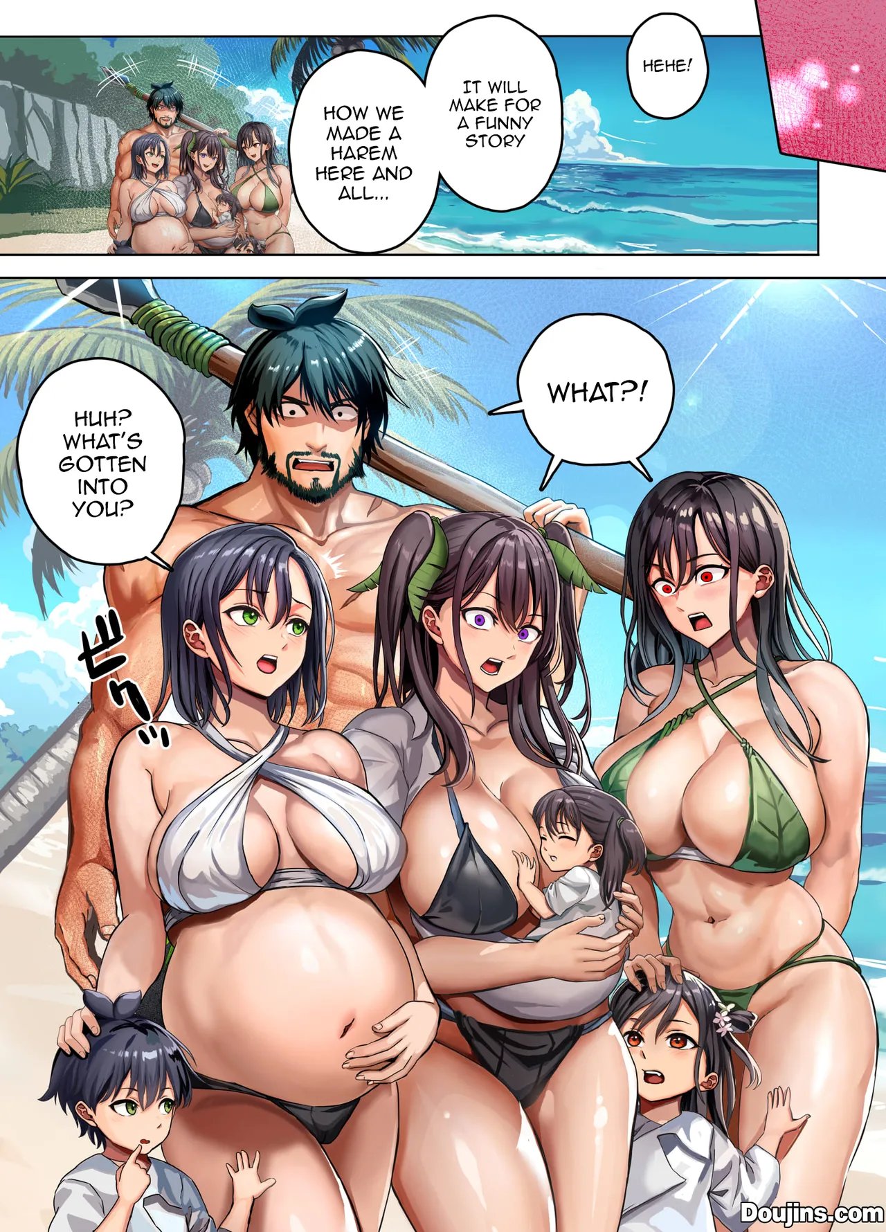 Mujintou Sounan Harem   Deserted Island Castaway Harem 1.2. 106