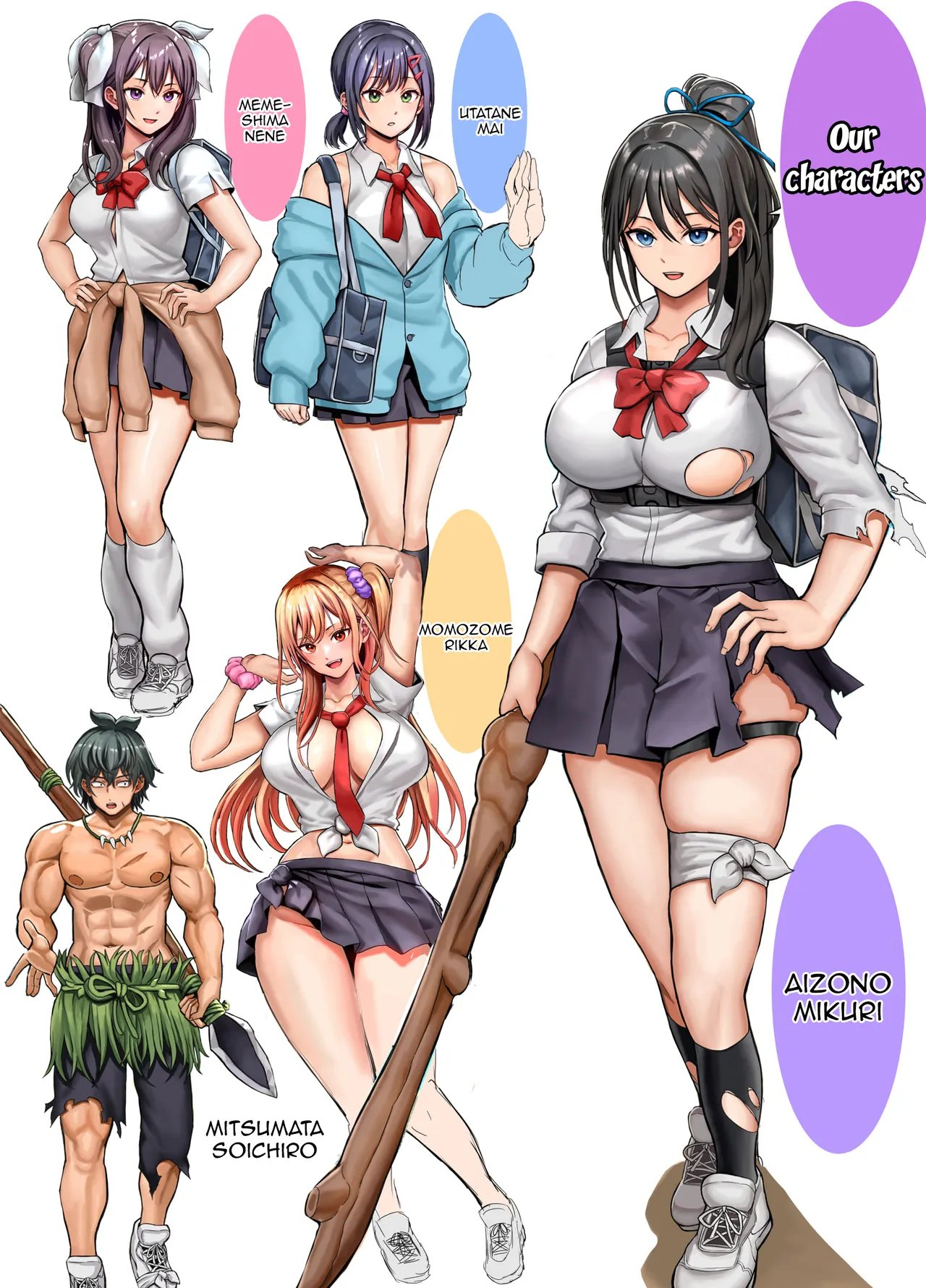 Mujintou Sounan Harem   Deserted Island Castaway Harem 1.2. 113
