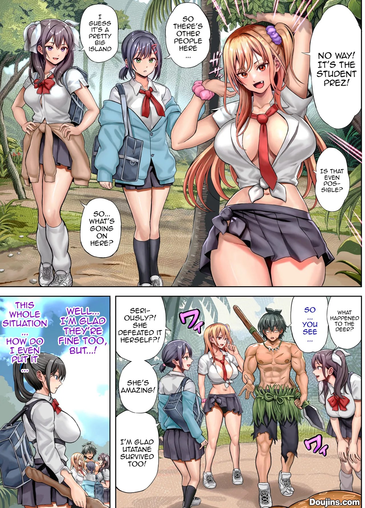Mujintou Sounan Harem   Deserted Island Castaway Harem 1.2. 120