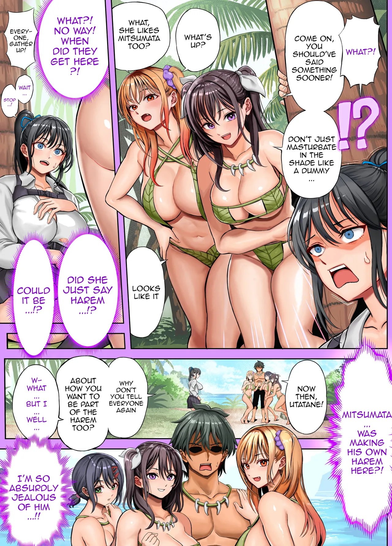 Mujintou Sounan Harem   Deserted Island Castaway Harem 1.2. 146