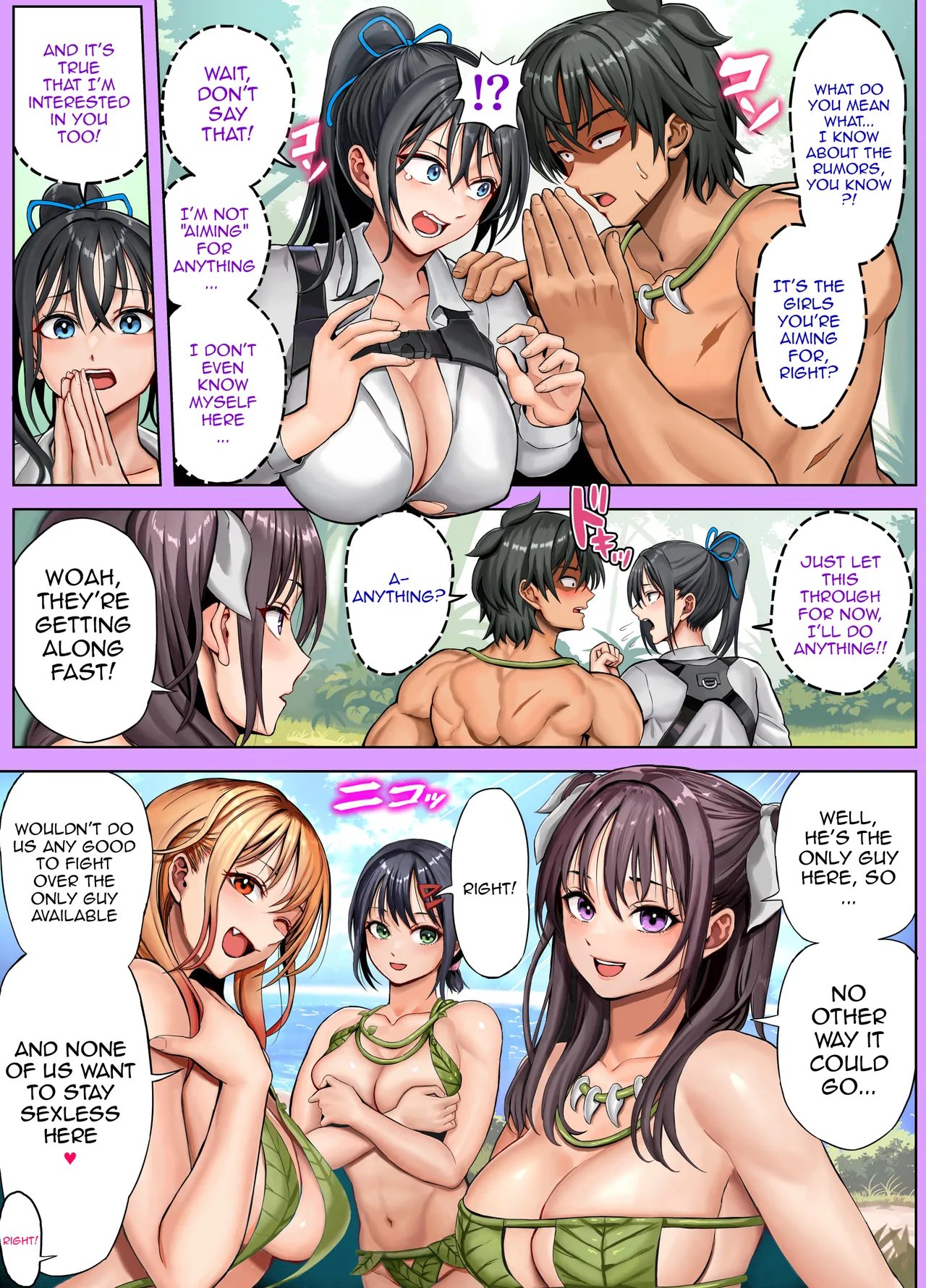 Mujintou Sounan Harem   Deserted Island Castaway Harem 1.2. 148