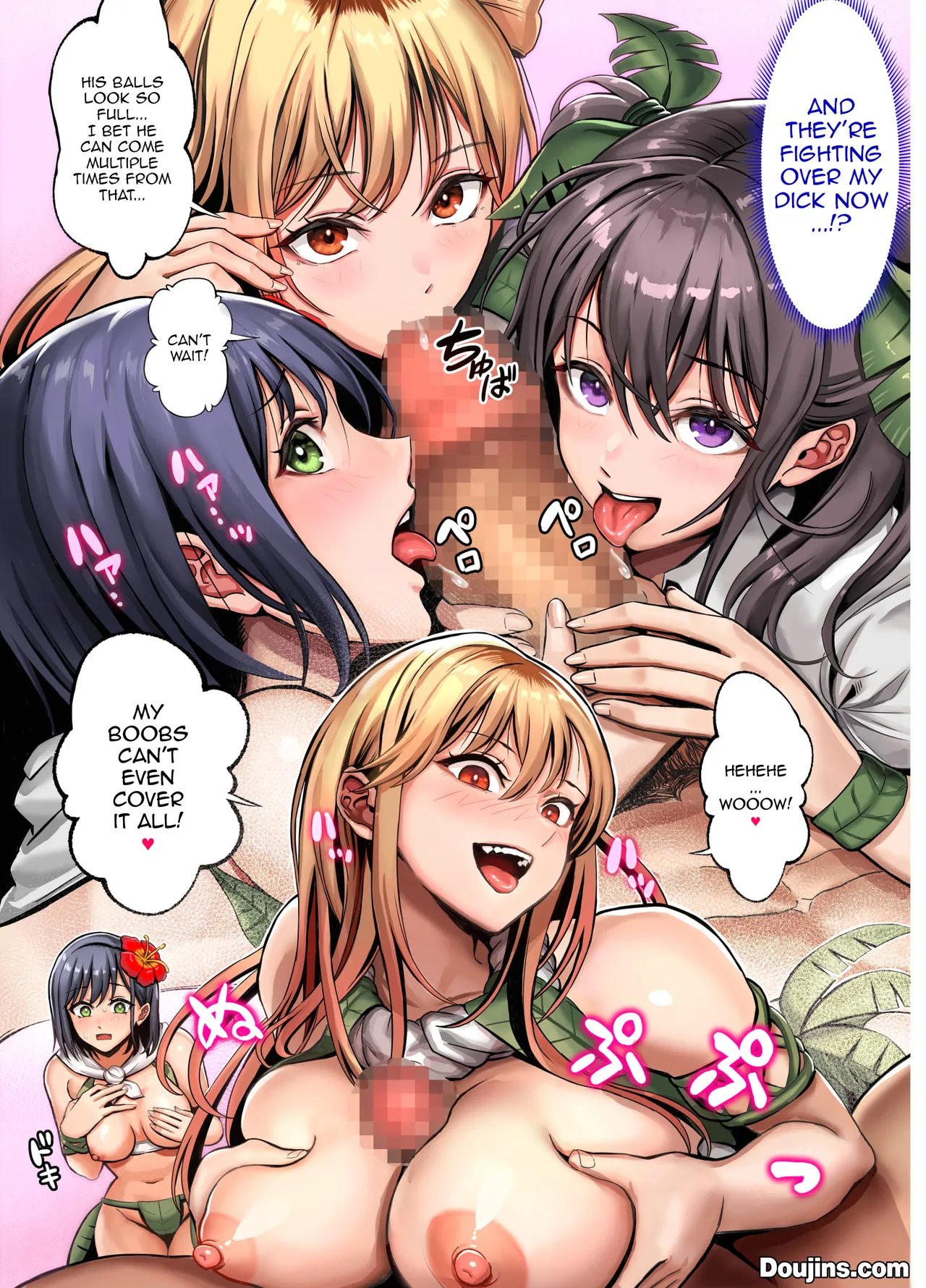 Mujintou Sounan Harem   Deserted Island Castaway Harem 1.2. 17