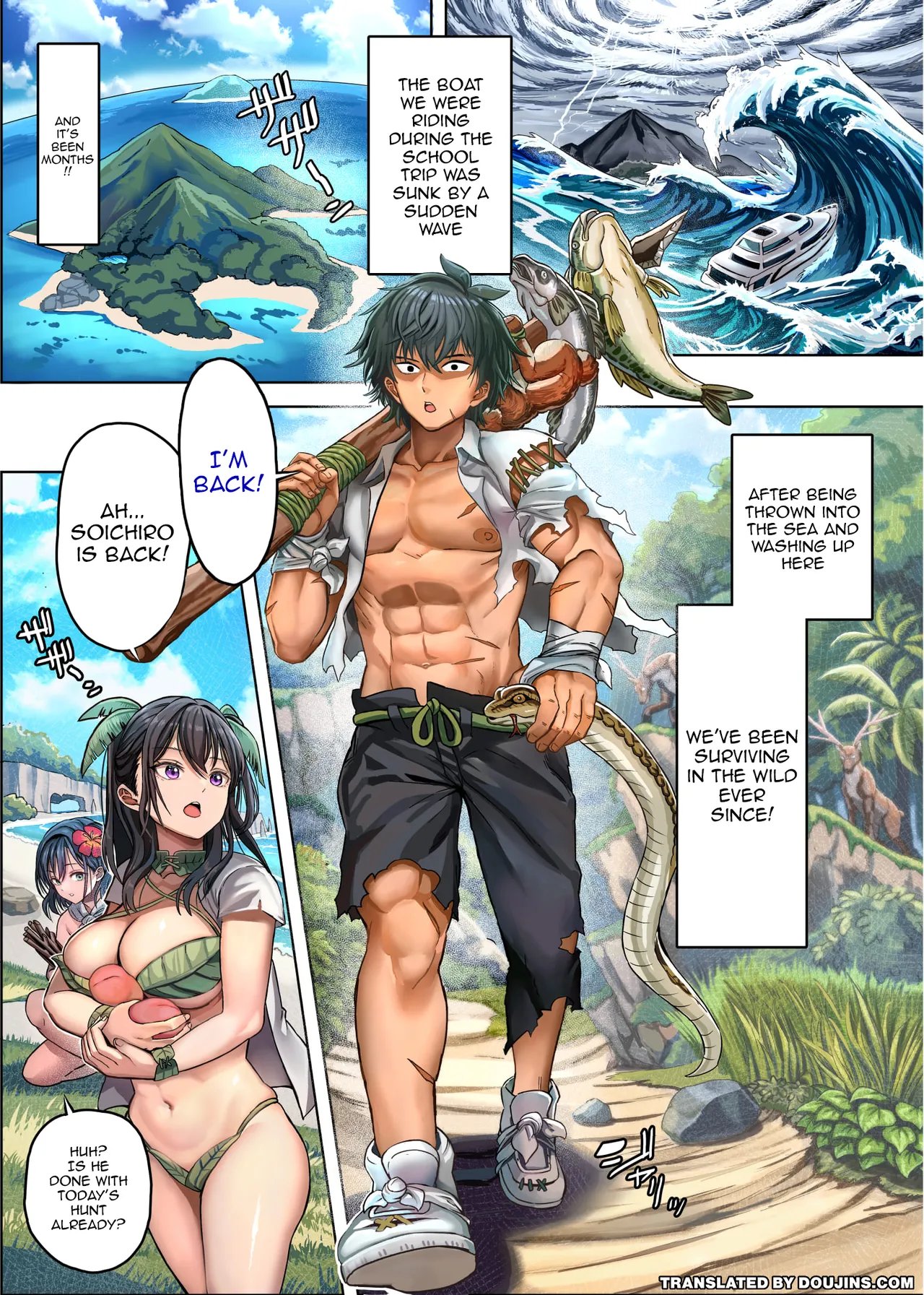 Mujintou Sounan Harem   Deserted Island Castaway Harem 1.2. 5