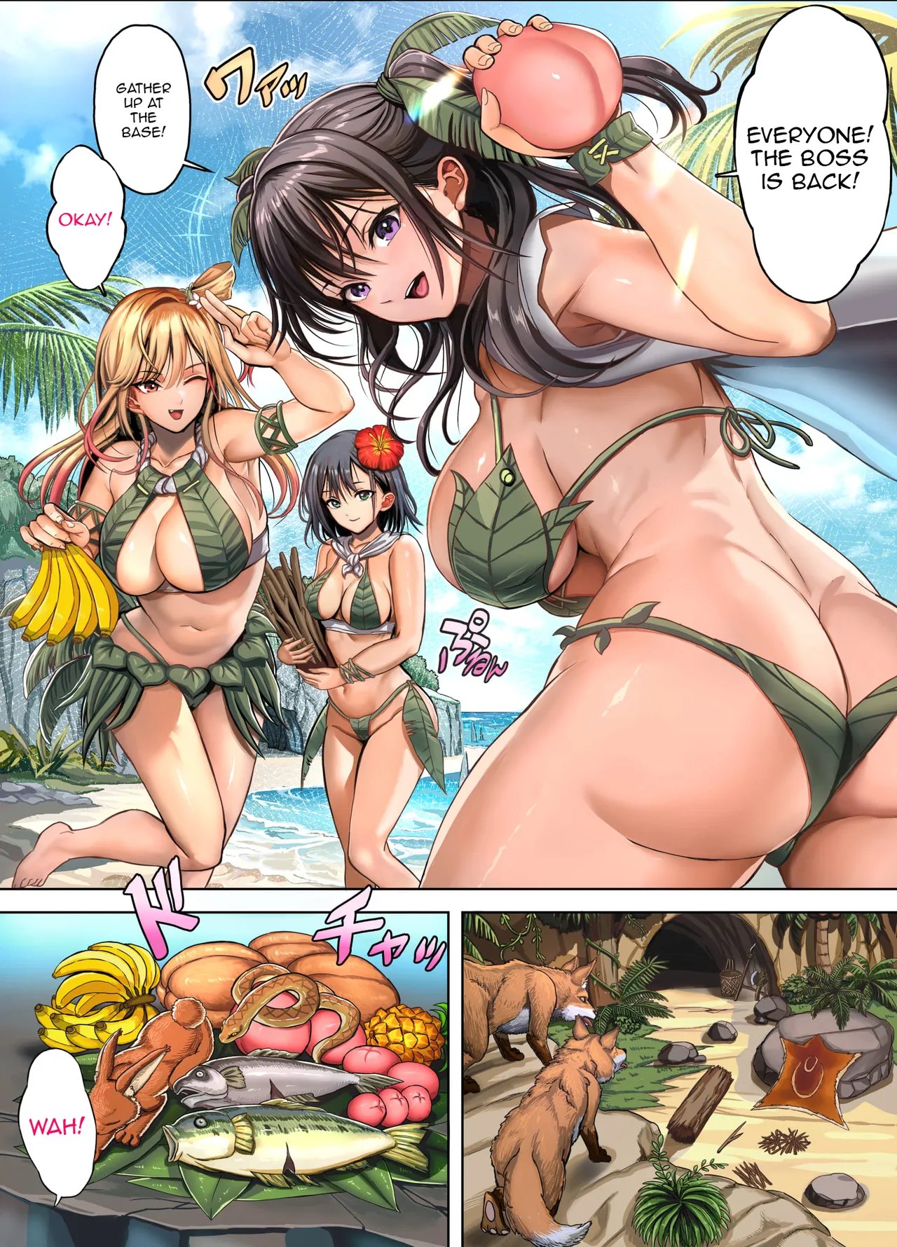 Mujintou Sounan Harem   Deserted Island Castaway Harem 1.2. 6