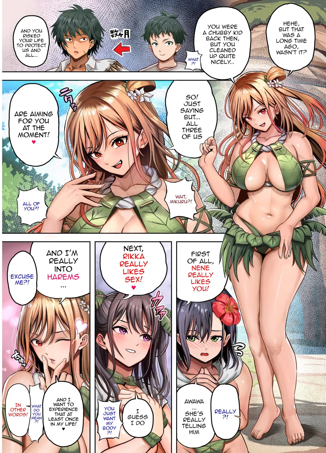 Mujintou Sounan Harem   Deserted Island Castaway Harem 1.2. 10