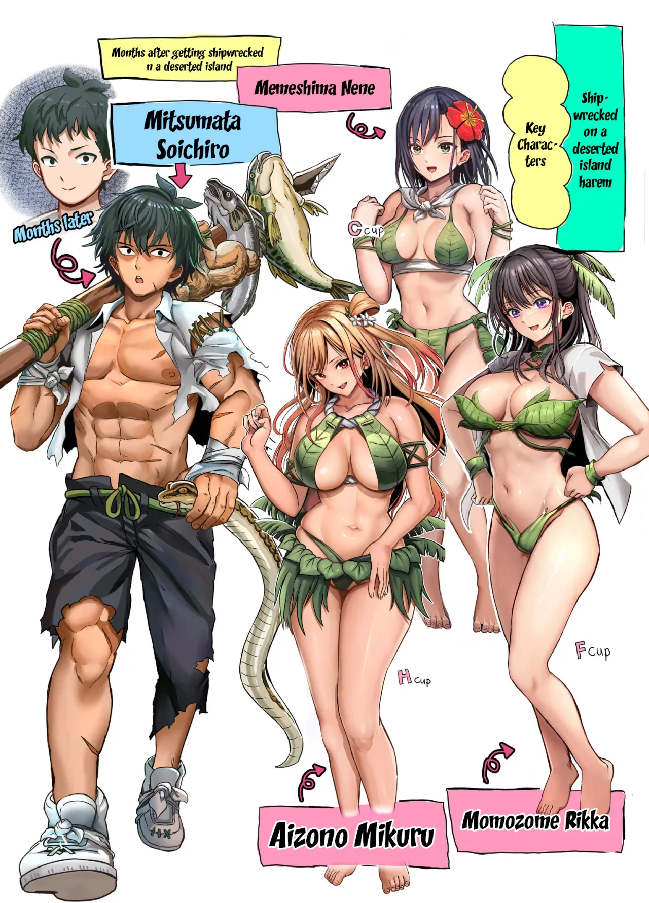 Mujintou Sounan Harem 2