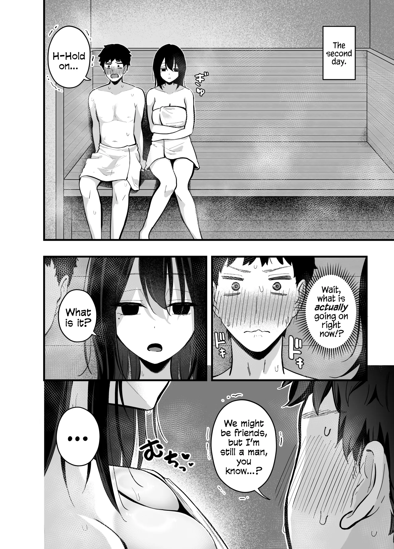 Mukuchi na Ano Ko to Kizuitara Sauna de... 12