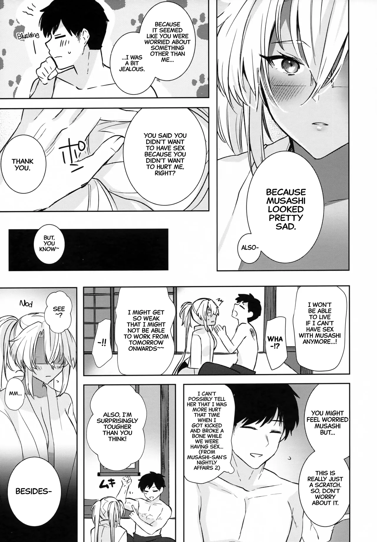 Musashi-san no Yoru Jijou Hisho-kan no Sajikagen-hen 20