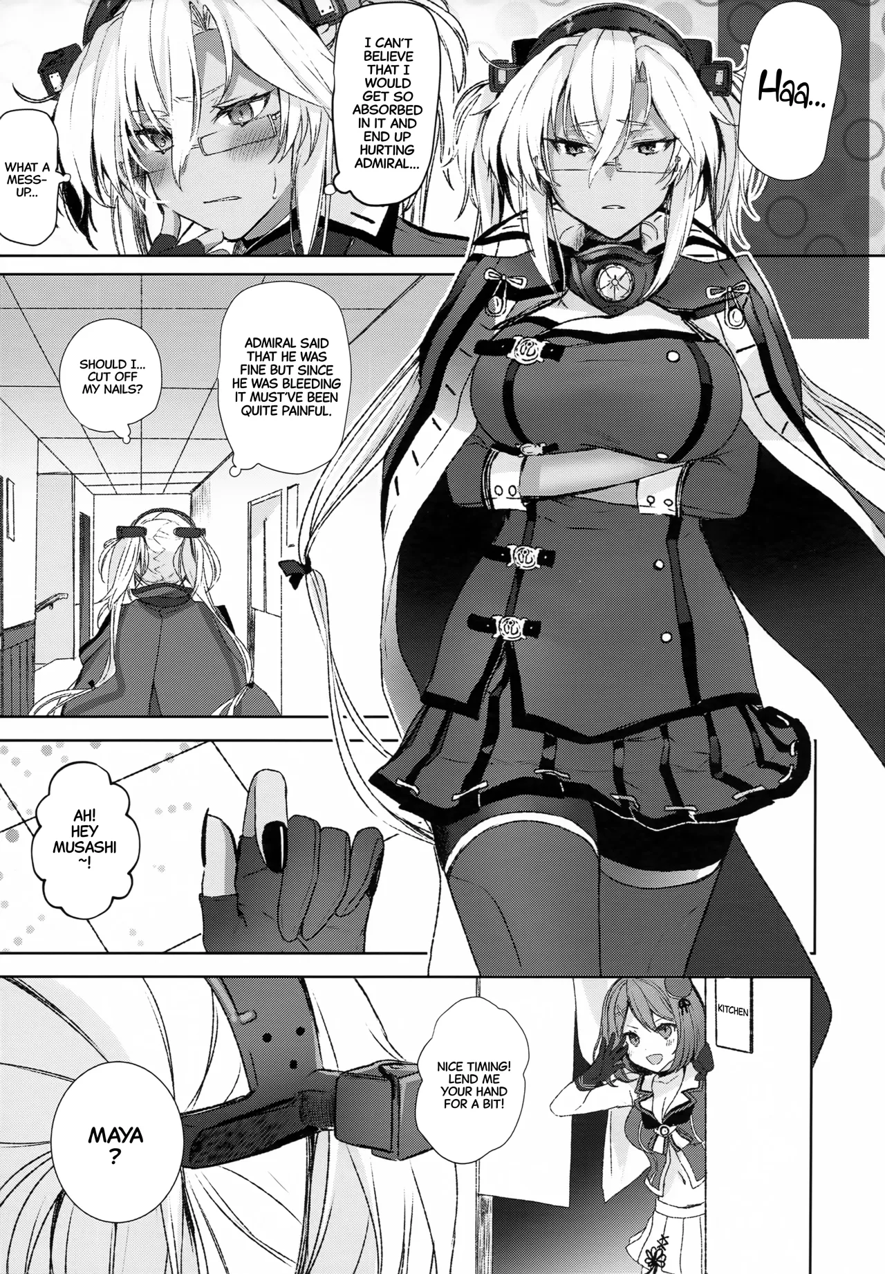 Musashi-san no Yoru Jijou Hisho-kan no Sajikagen-hen 4