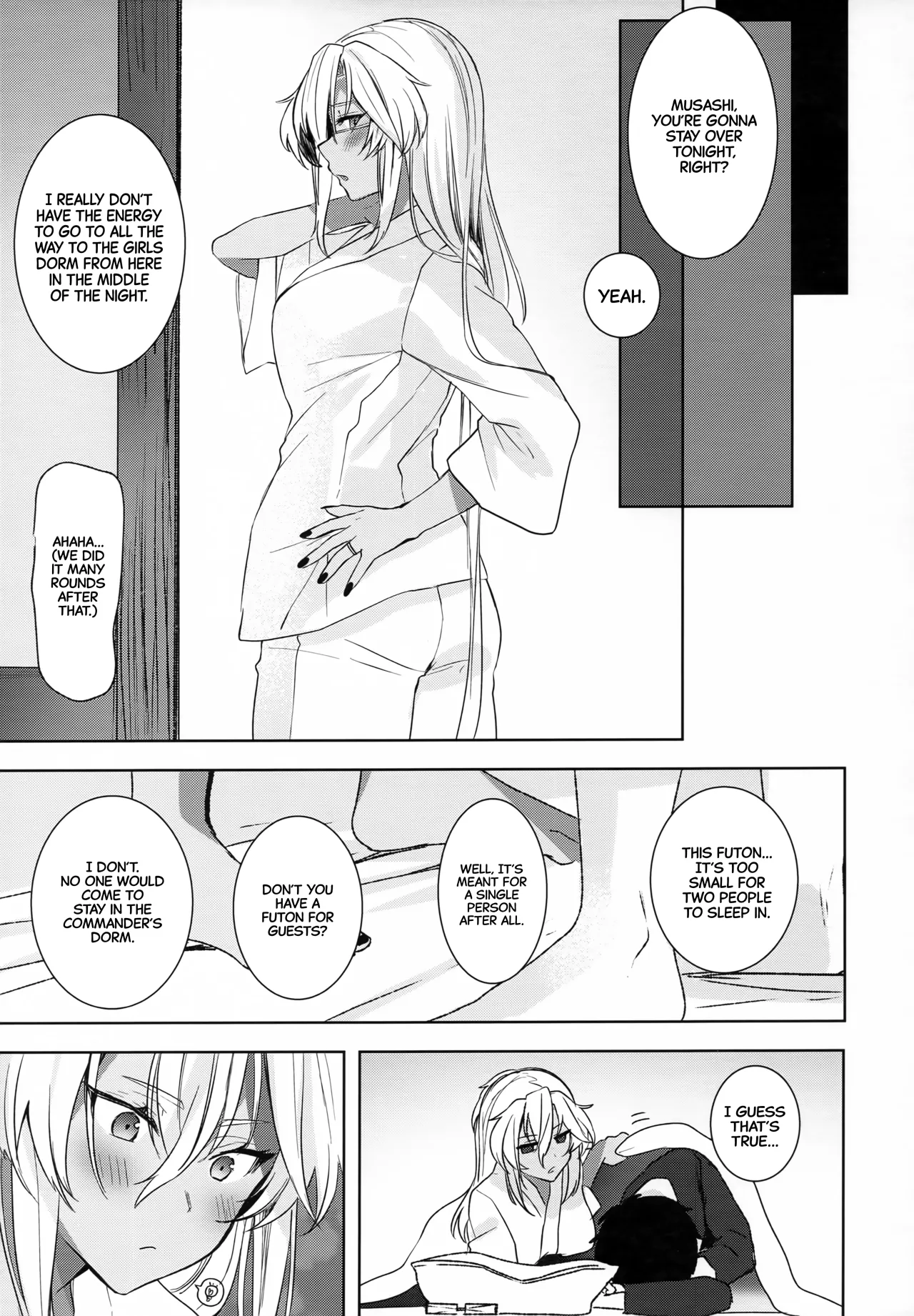 Musashi-san no Yoru Jijou Hisho-kan no Sajikagen-hen 52