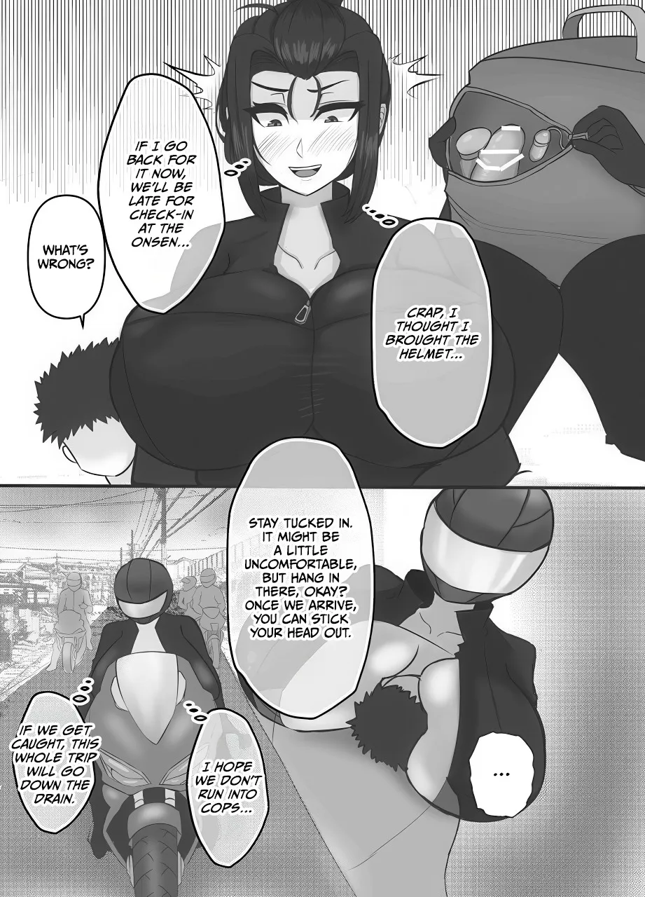 Musuko wo Dekiaisuru Kyonyuu Haha wa Yokkyuufuman Sugebe Musuko to Onsen Ryokou【1.0】 10