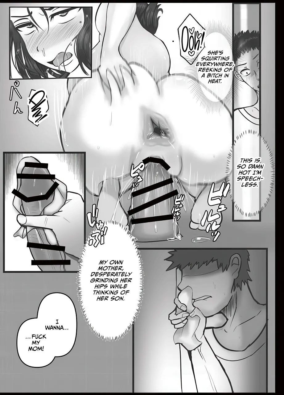 Musuko wo Dekiaisuru Kyonyuu Haha wa Yokkyuufuman 28