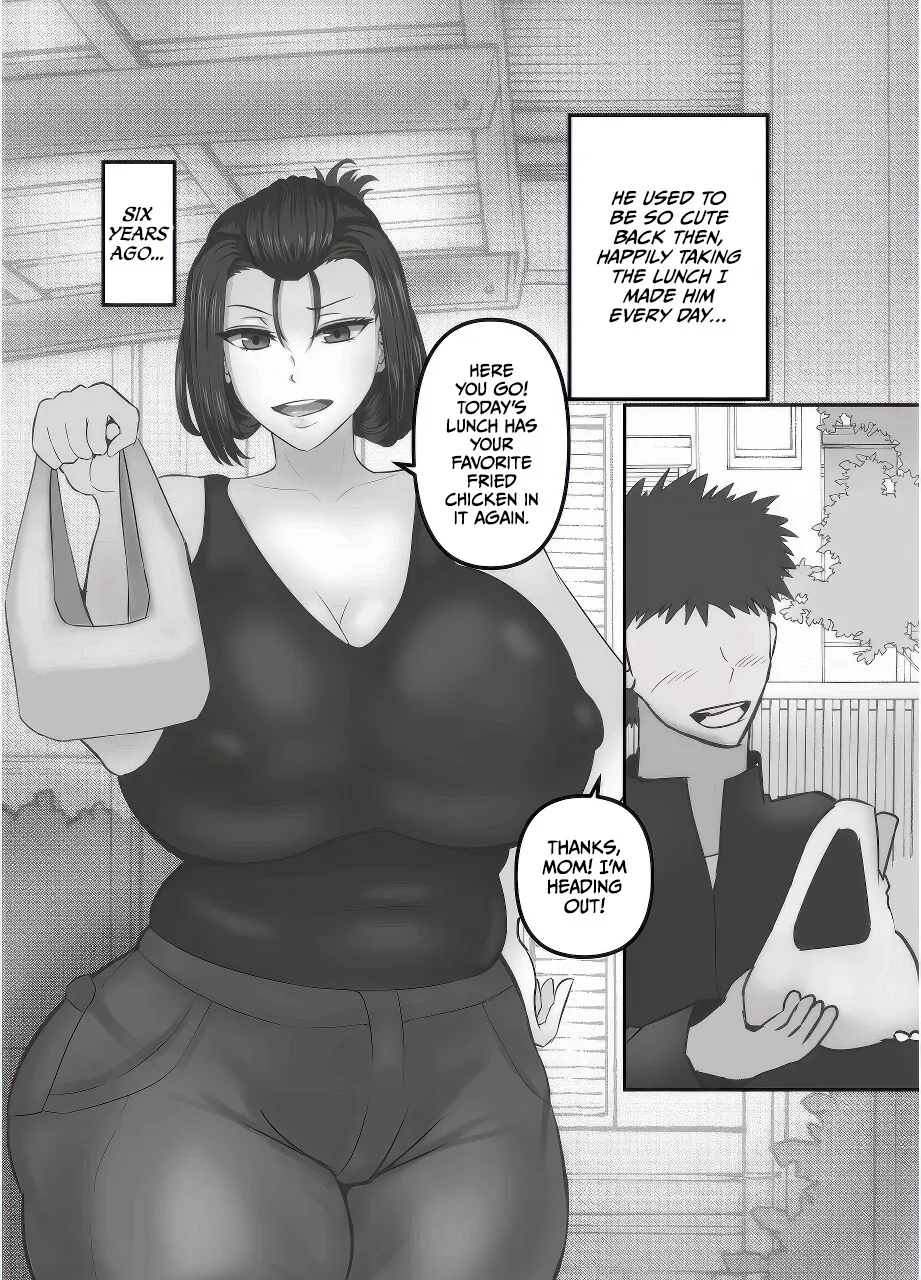 Musuko wo Dekiaisuru Kyonyuu Haha wa Yokkyuufuman 6