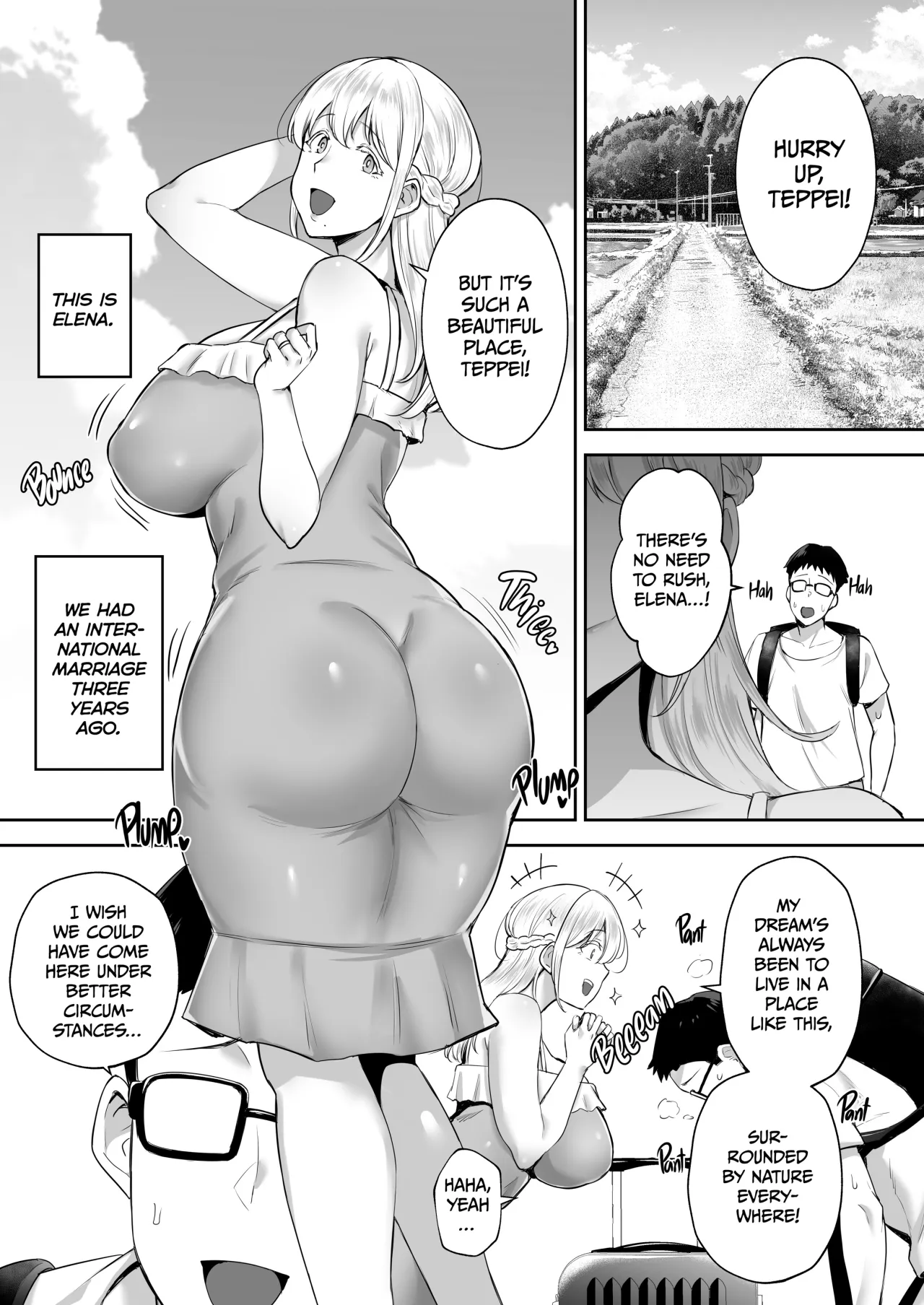 My blonde wife gets fucked and seduced by my chad uncle 1