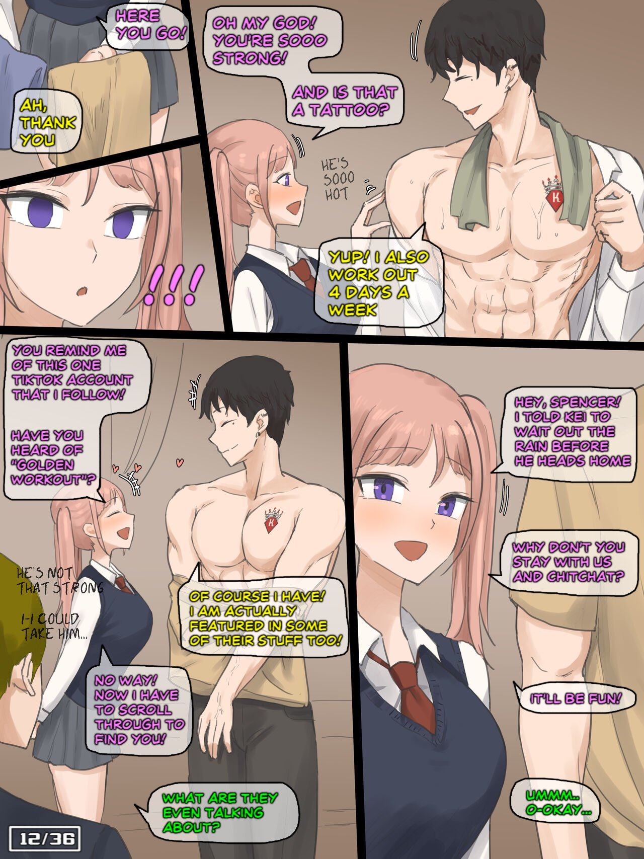 My Childhood Crush Cucked Me With The New Asian Transfer Student – [Laliberte- Edit] – RICED Edition 12