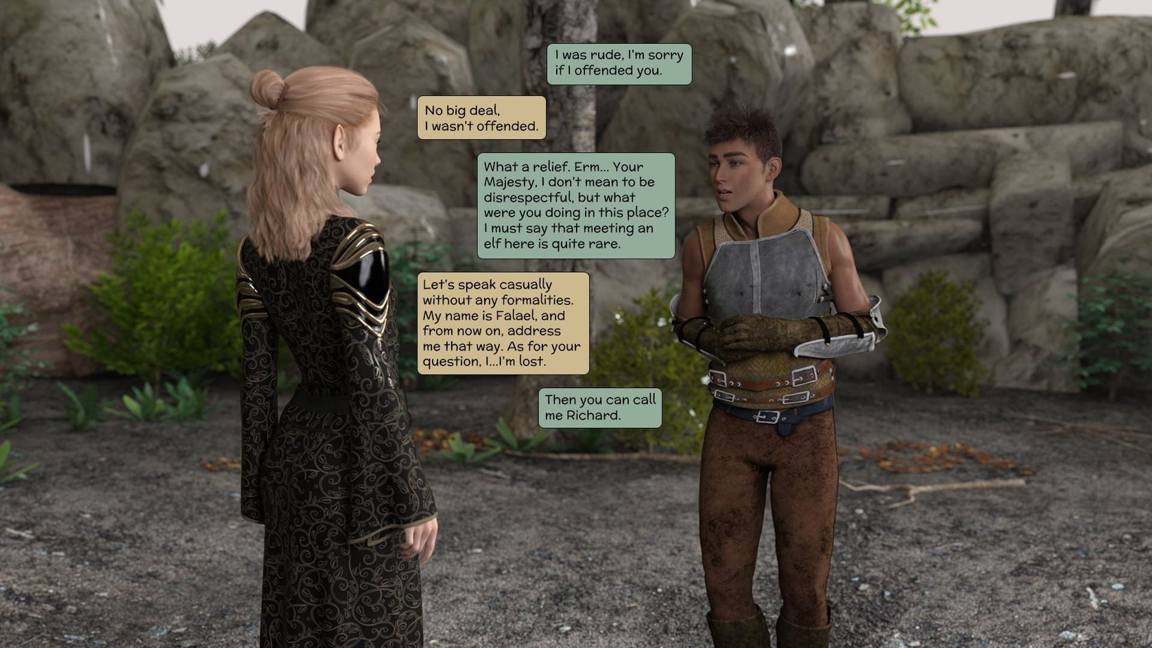 My Comrade Is An Elven Prince [Kizaru3D] 11