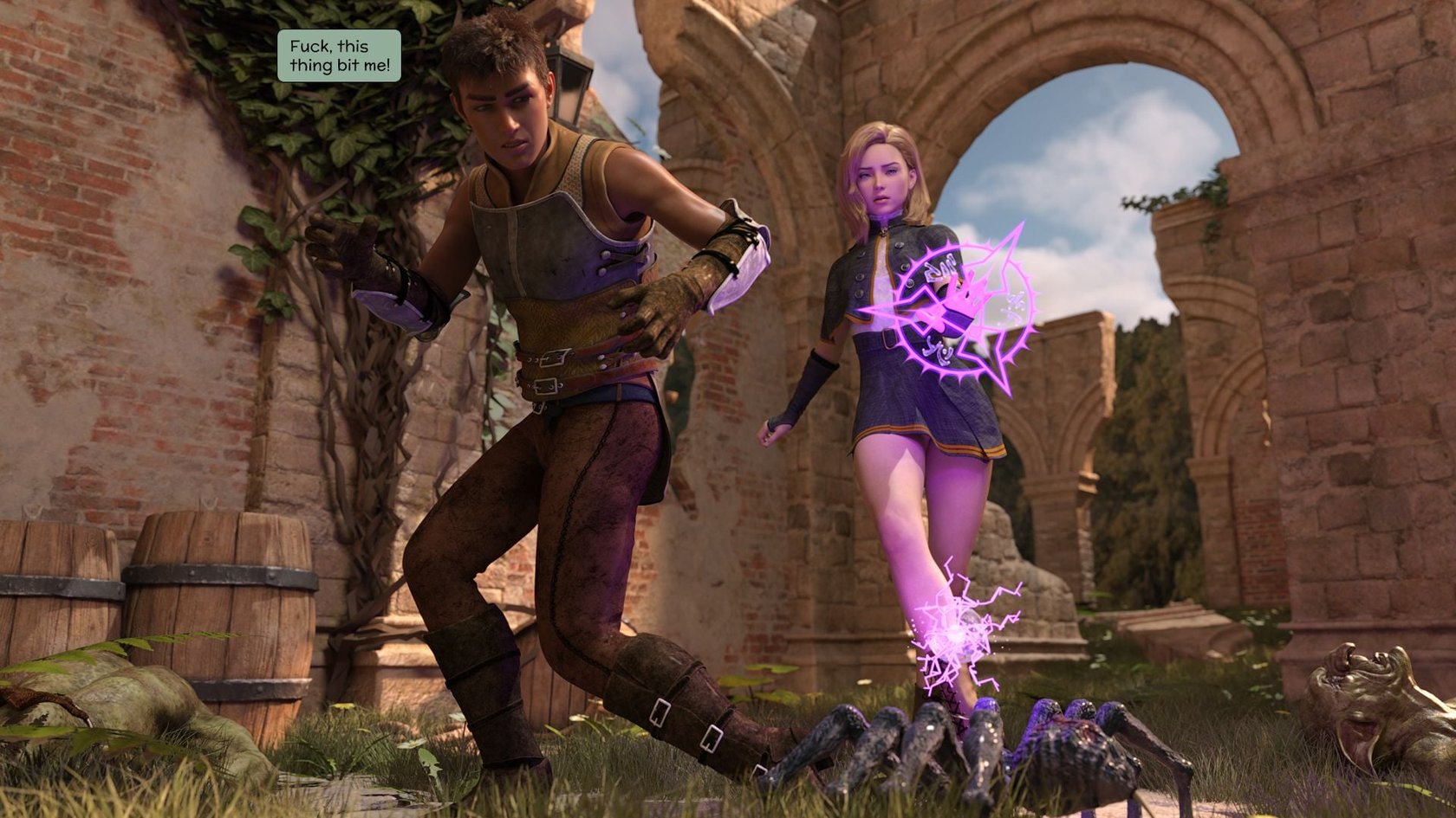 My Comrade Is An Elven Prince [Kizaru3D] 103