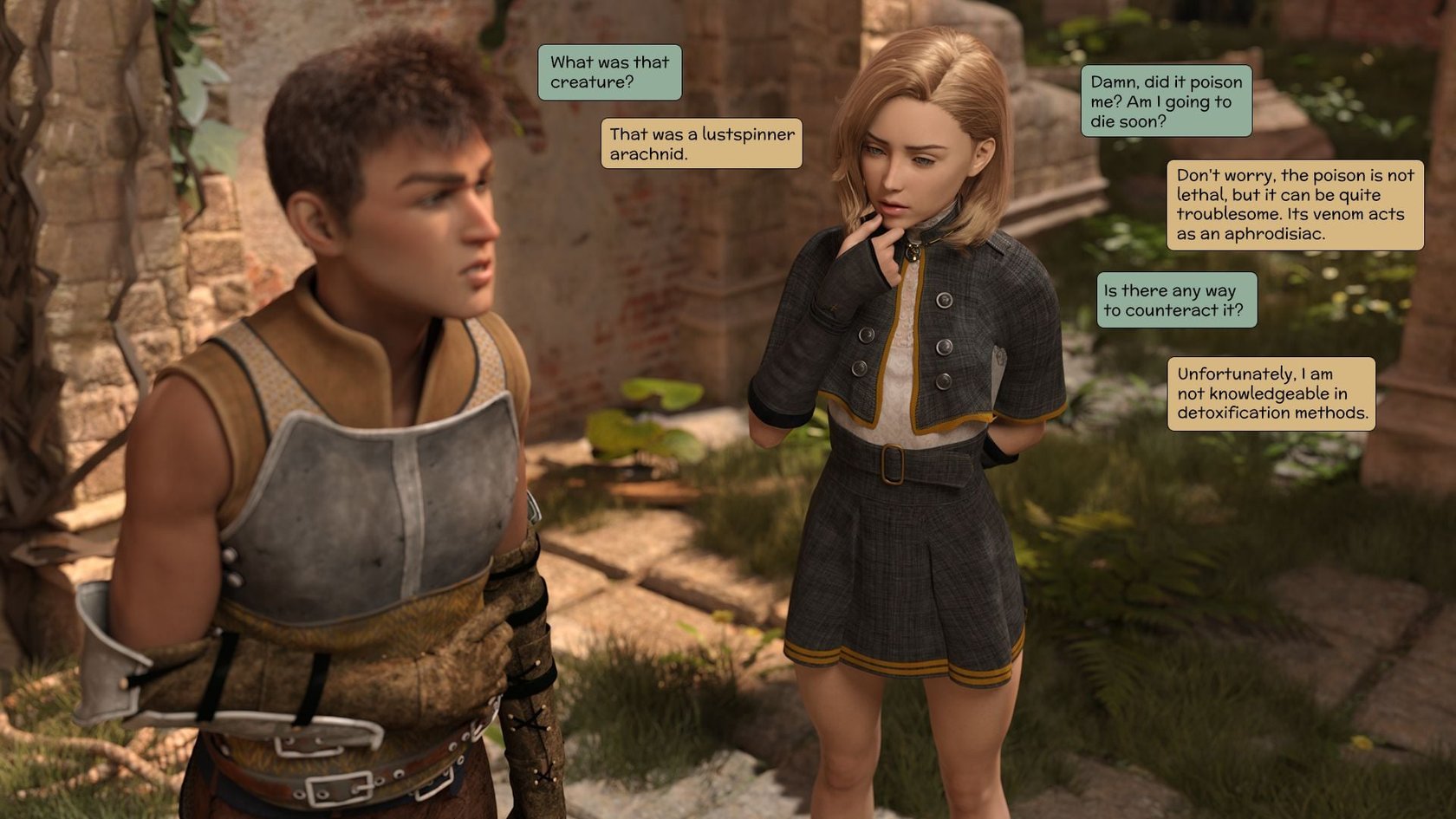 My Comrade Is An Elven Prince [Kizaru3D] 104