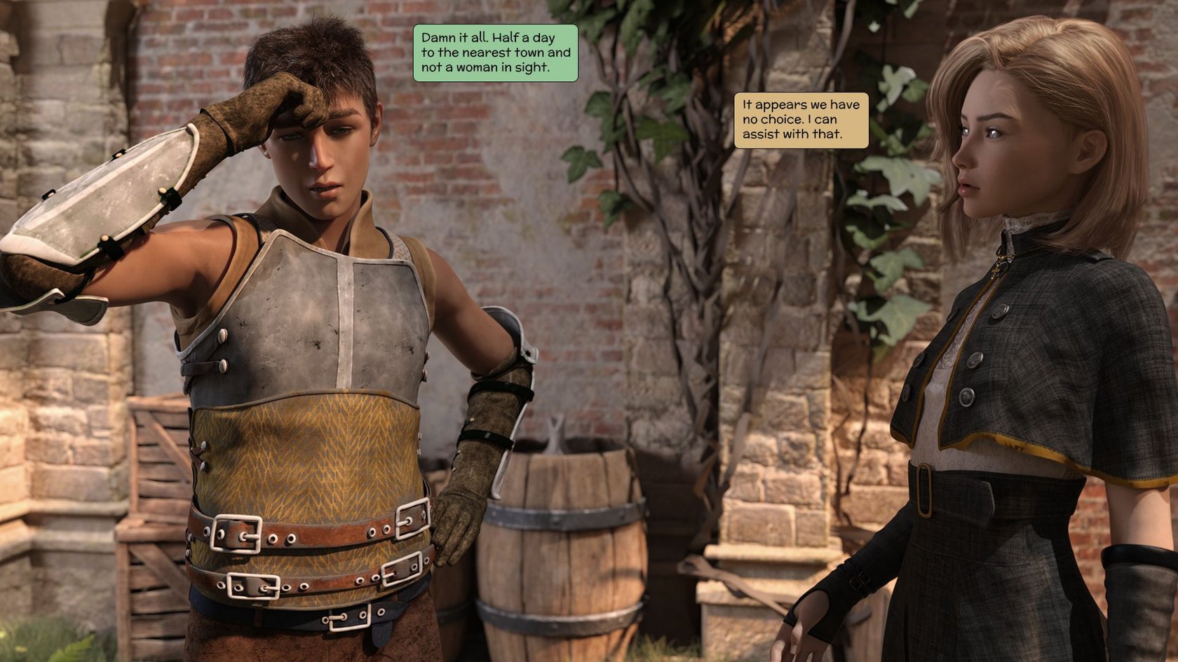 My Comrade Is An Elven Prince [Kizaru3D] 106