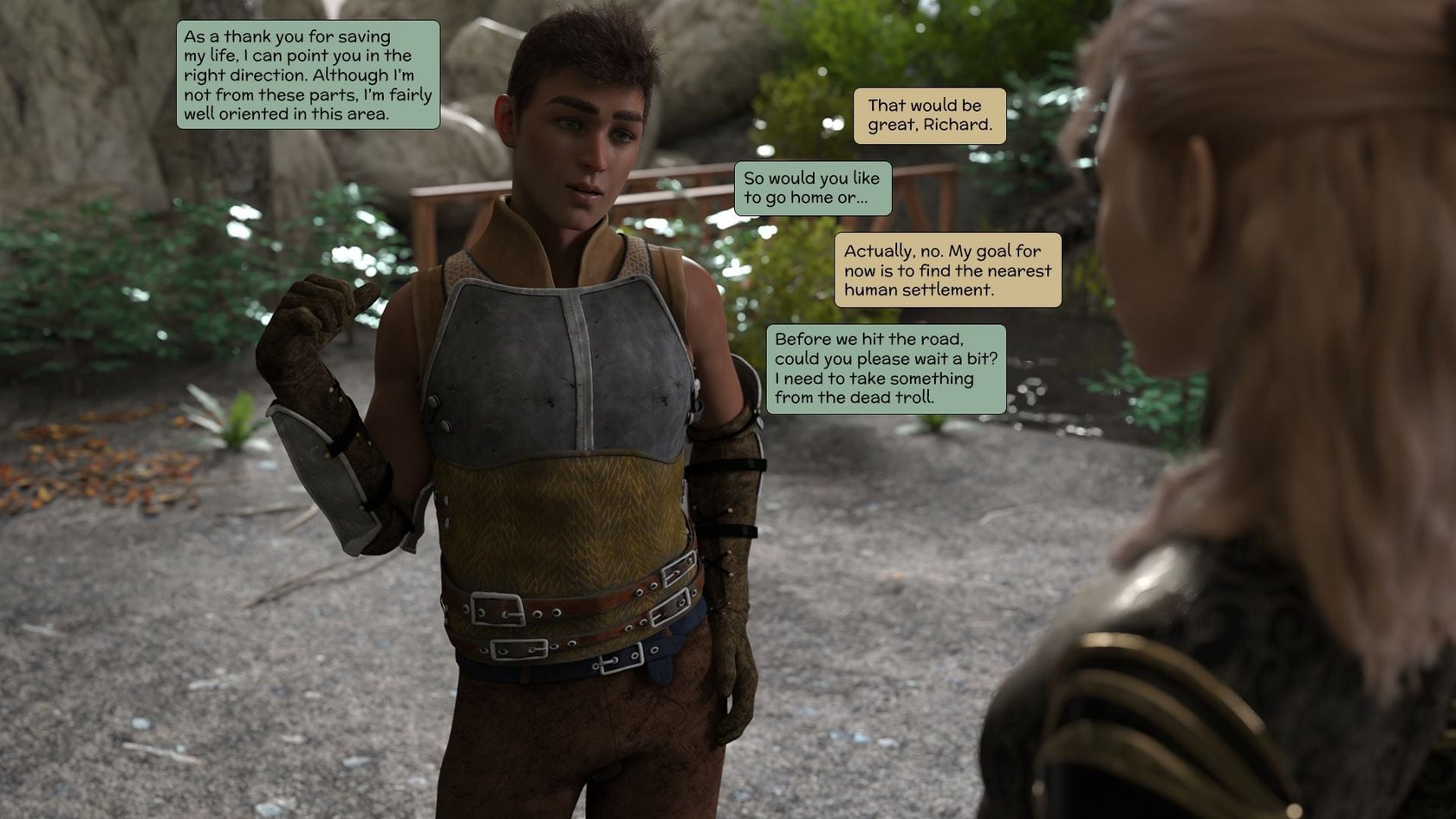 My Comrade Is An Elven Prince [Kizaru3D] 12