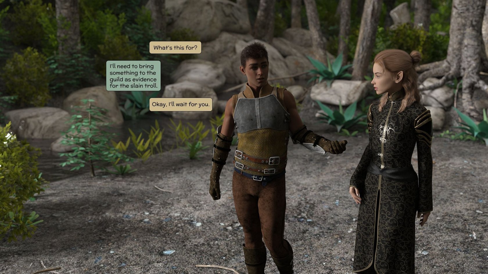 My Comrade Is An Elven Prince [Kizaru3D] 13